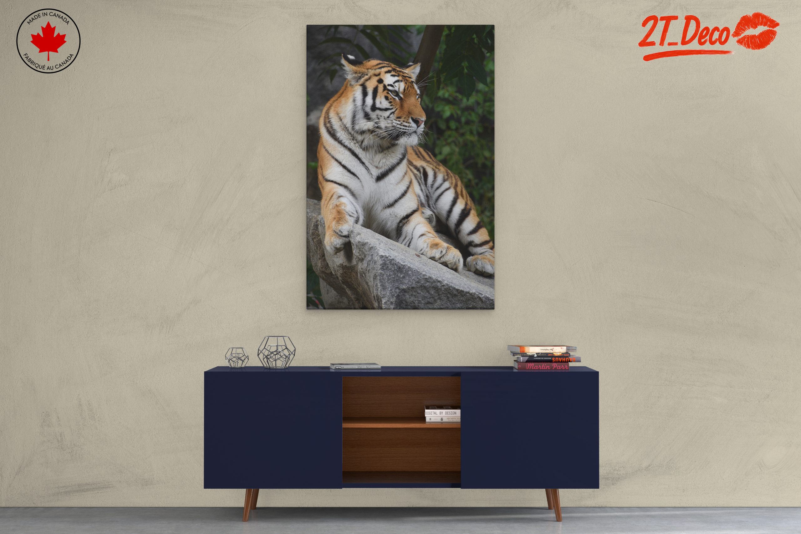 Majestic Tiger Wall Art 7 - Image 3