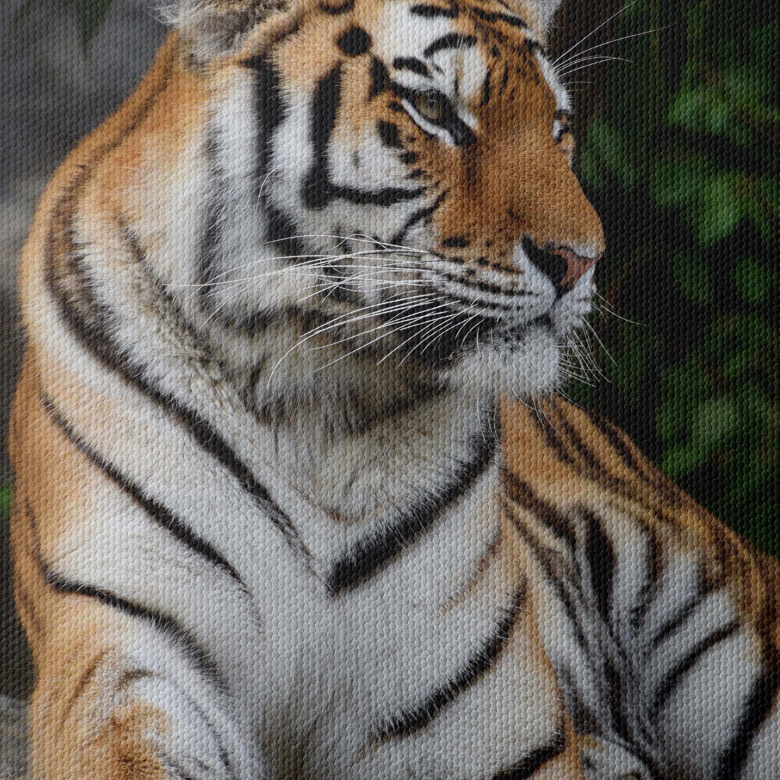 Majestic Tiger Wall Art 7 - Image 4