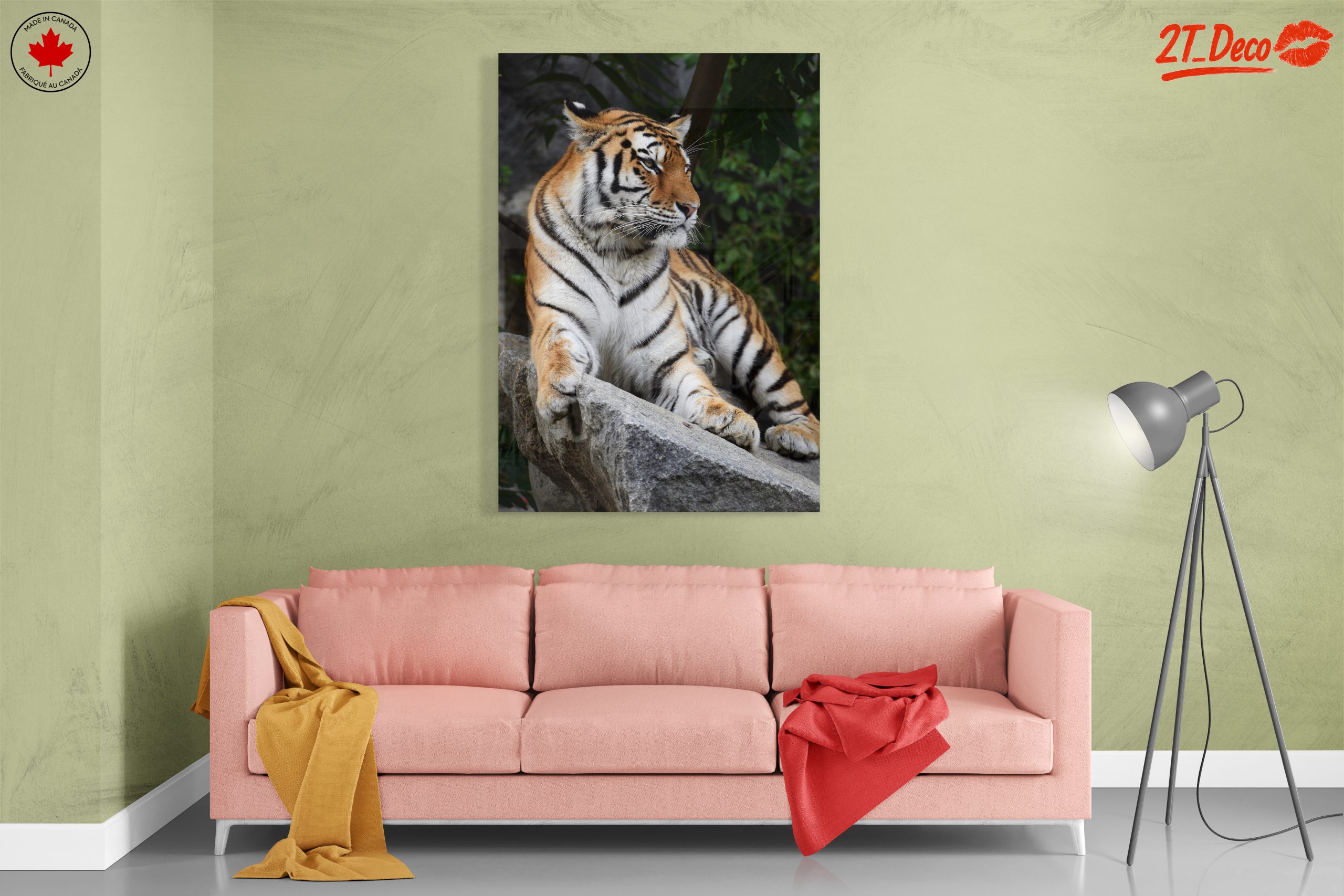 Majestic Tiger Wall Art 7 - Image 7