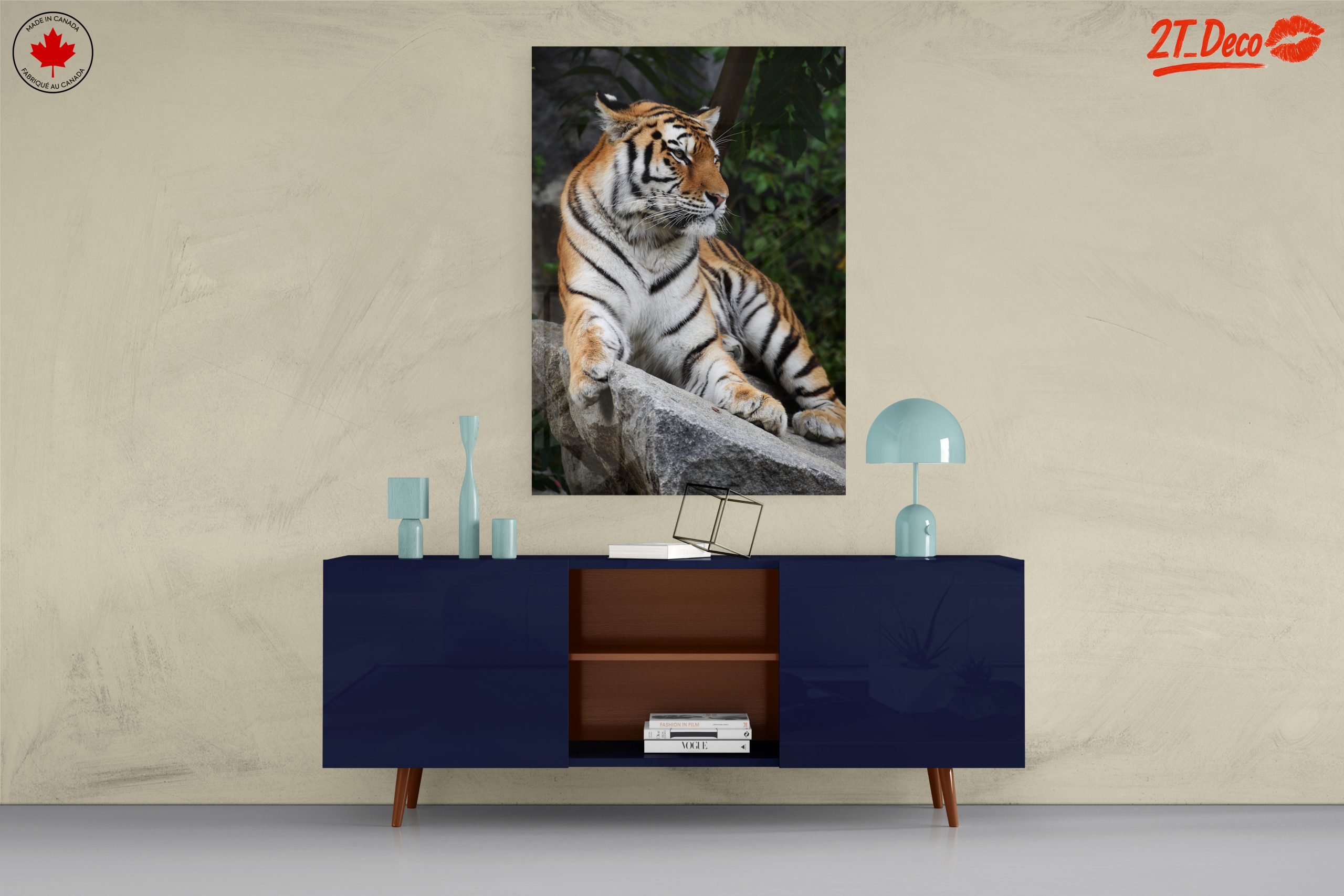 Majestic Tiger Wall Art 7 - Image 8