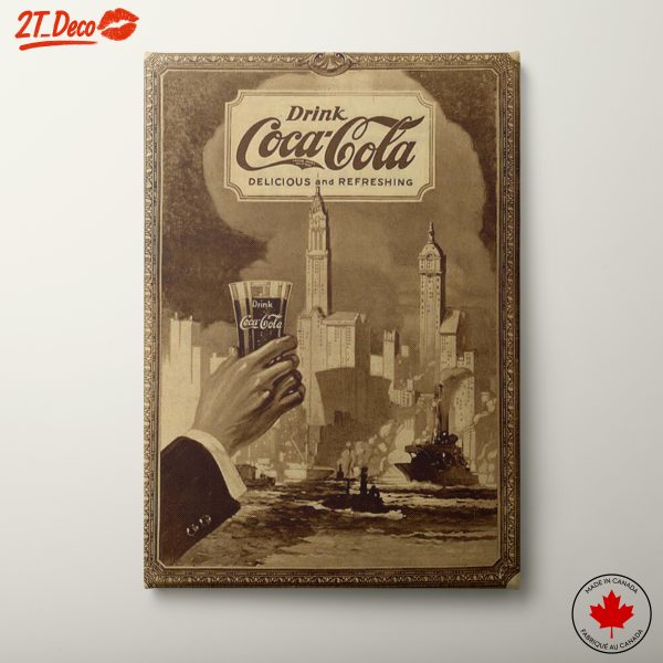 Vintage Coca-Cola Advertisement Artwork 2