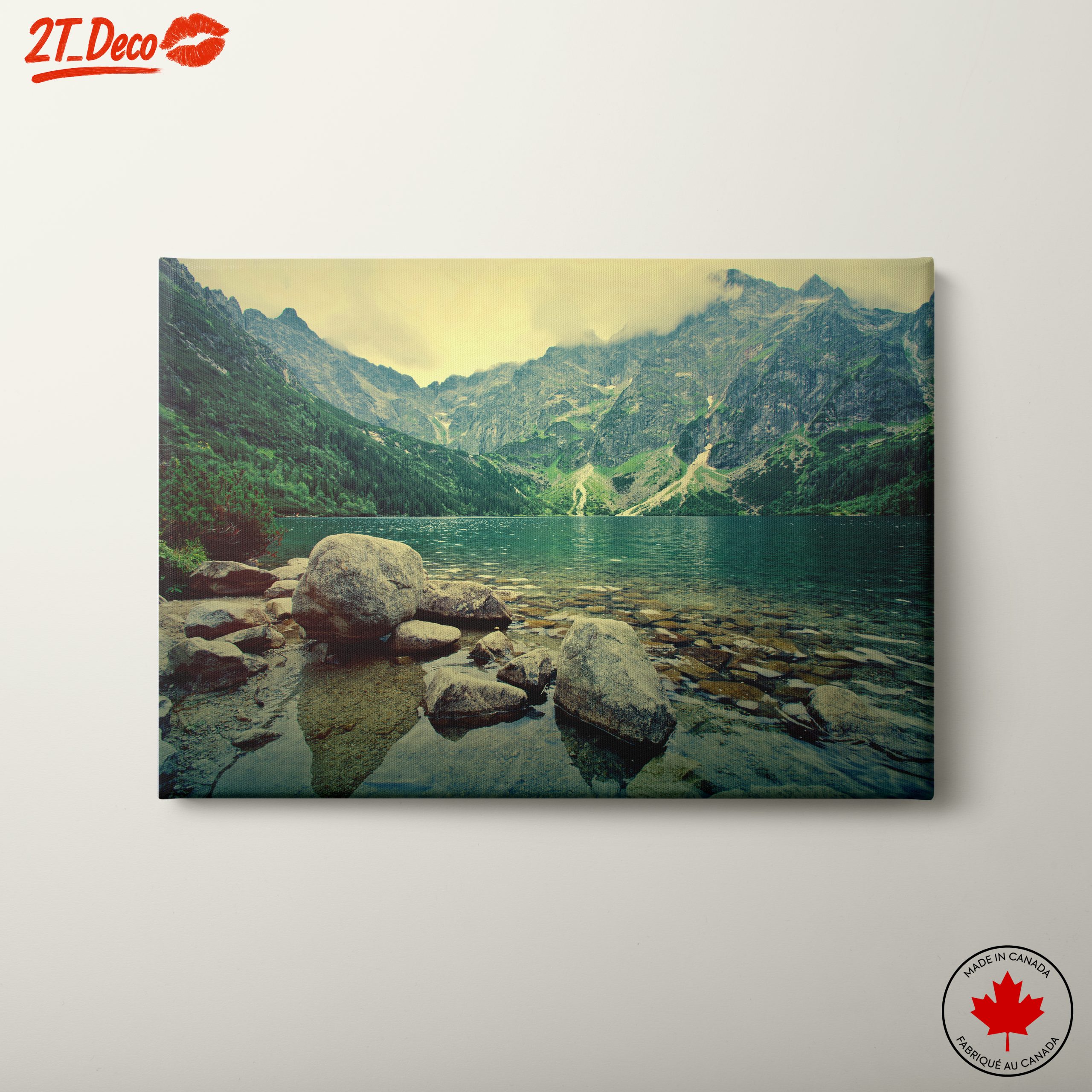 Majestic Mountain Lake Reflection