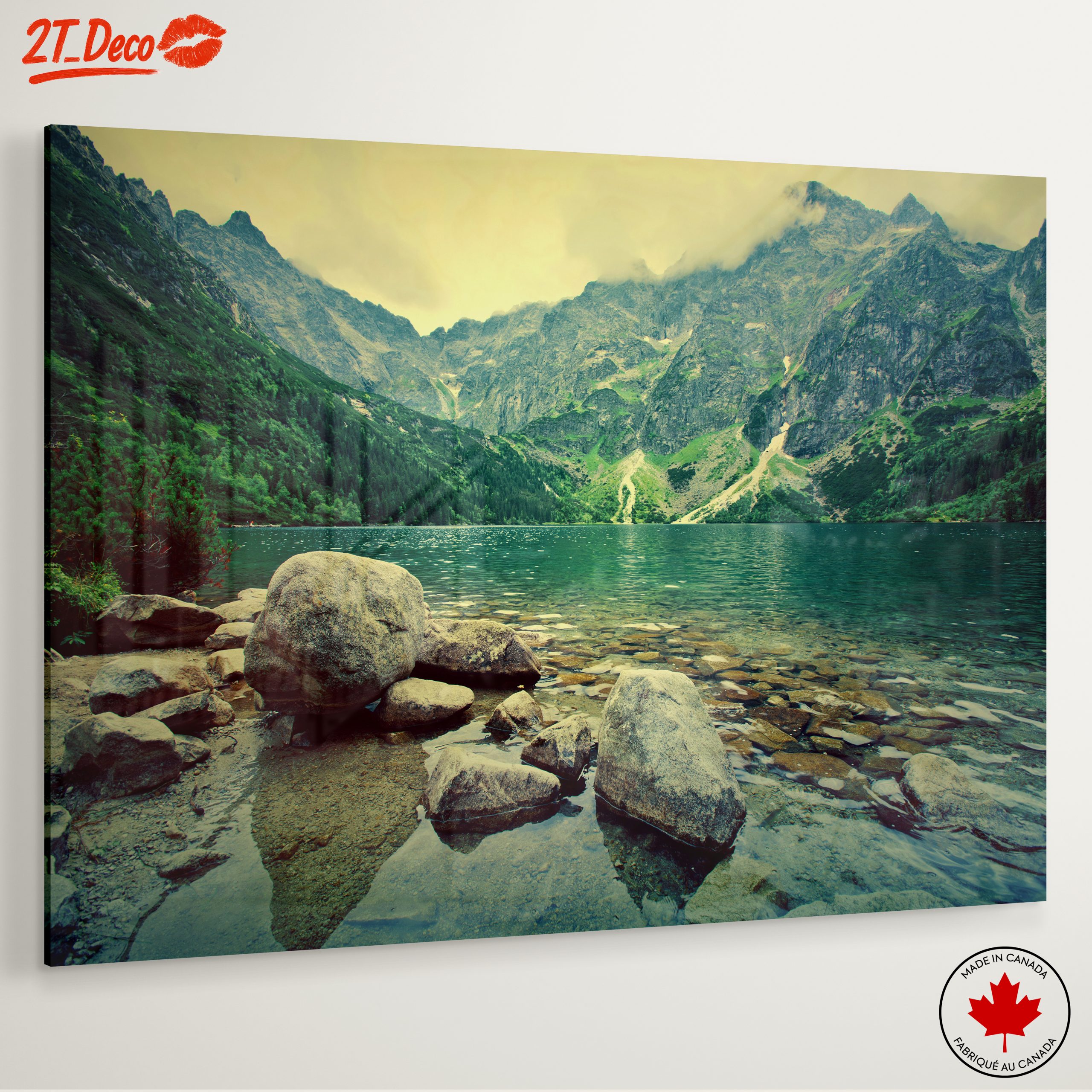 Majestic Mountain Lake Reflection - Image 6