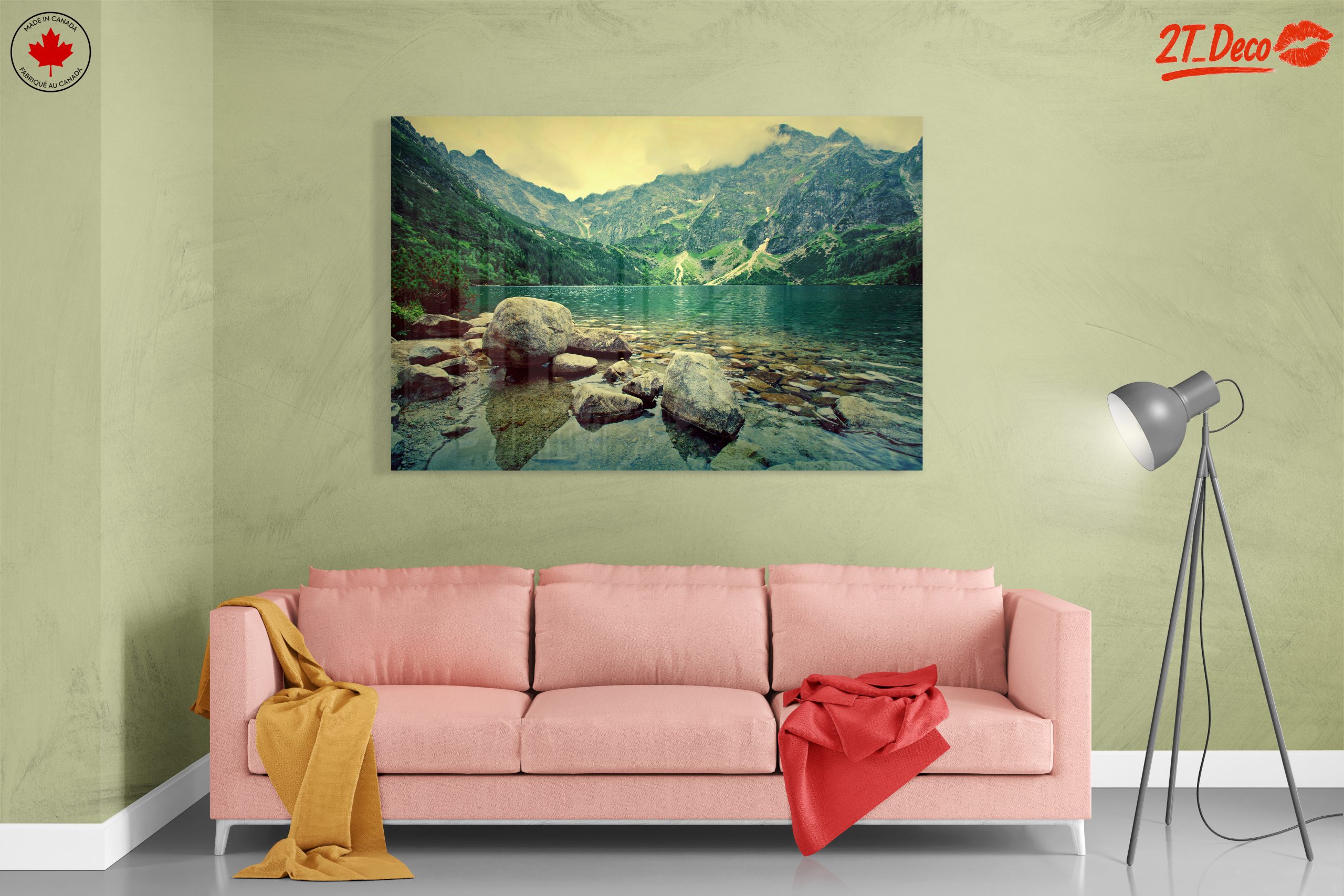 Majestic Mountain Lake Reflection - Image 7