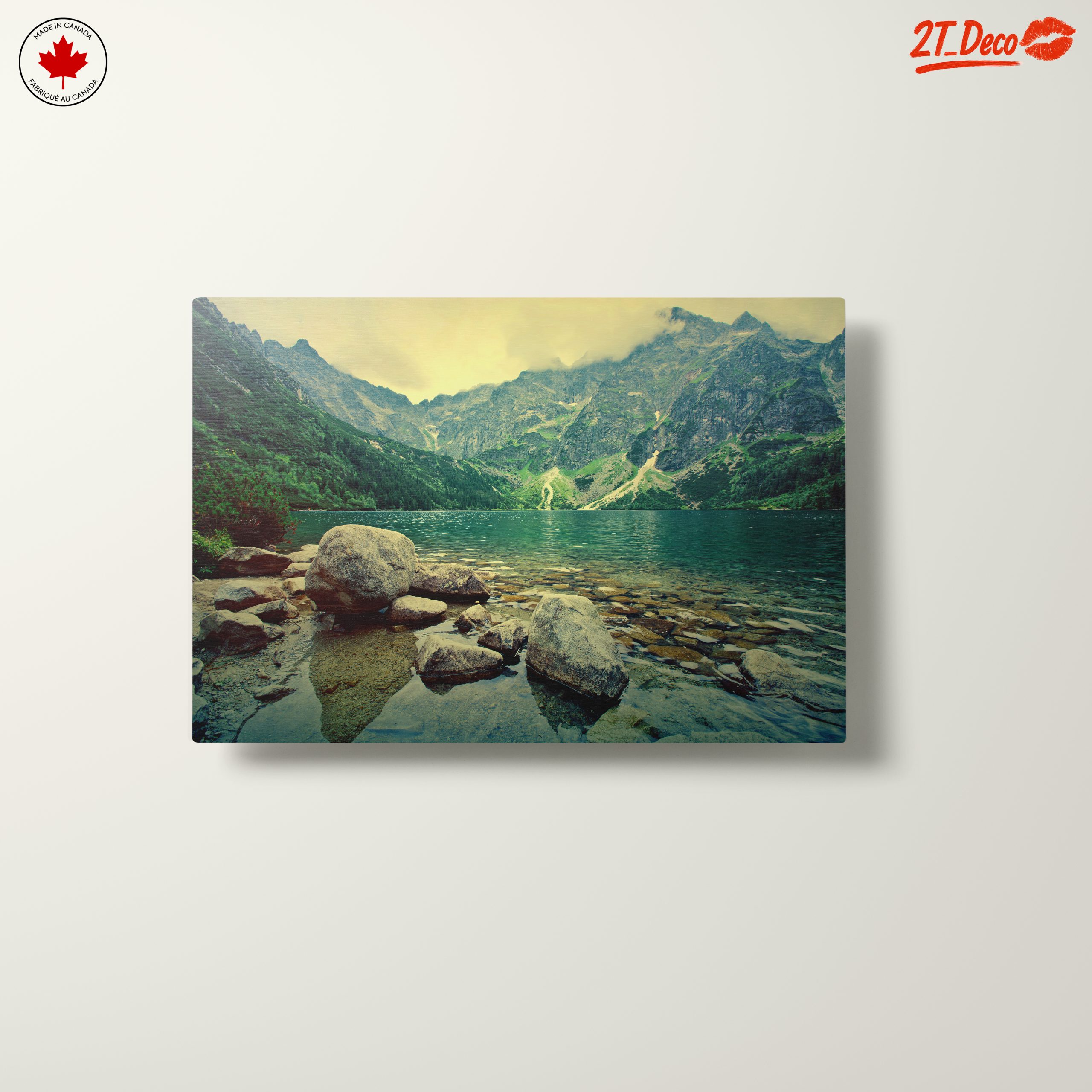 Majestic Mountain Lake Reflection - Image 10
