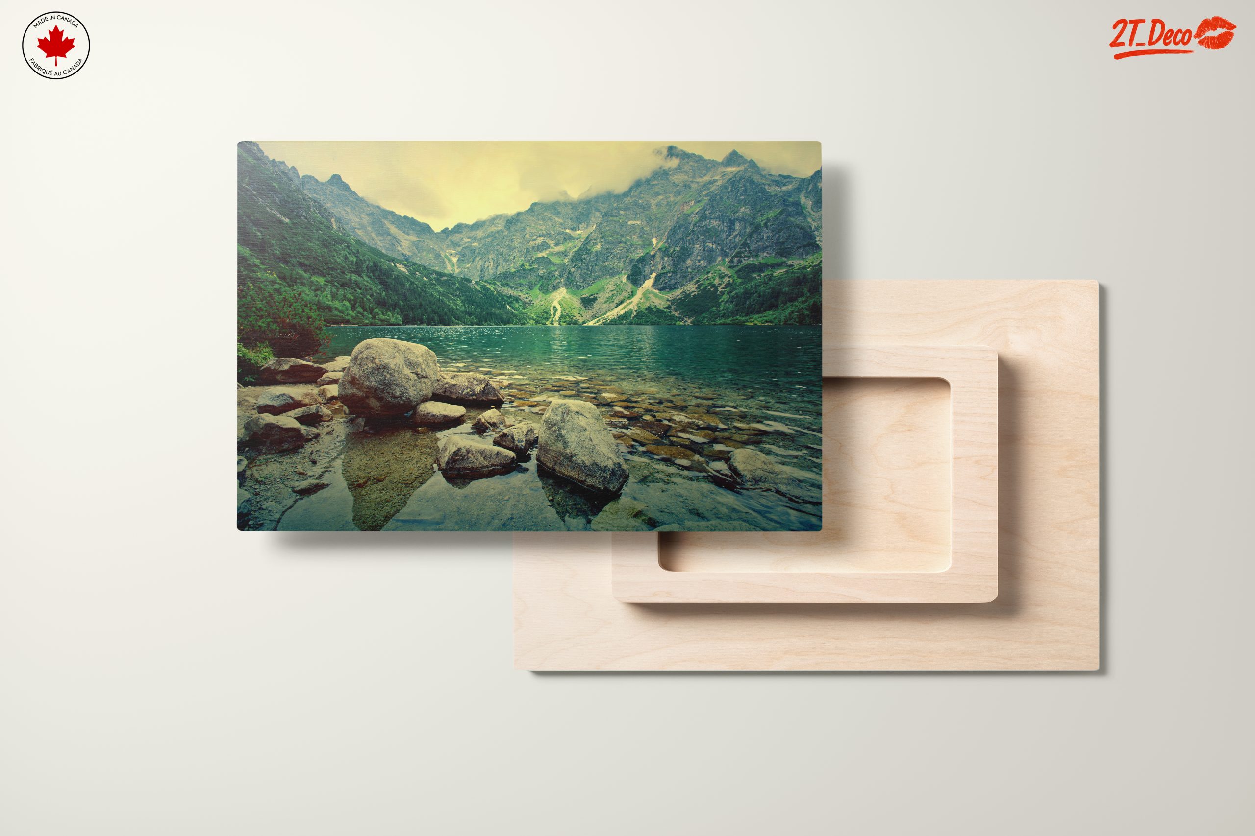 Majestic Mountain Lake Reflection - Image 11