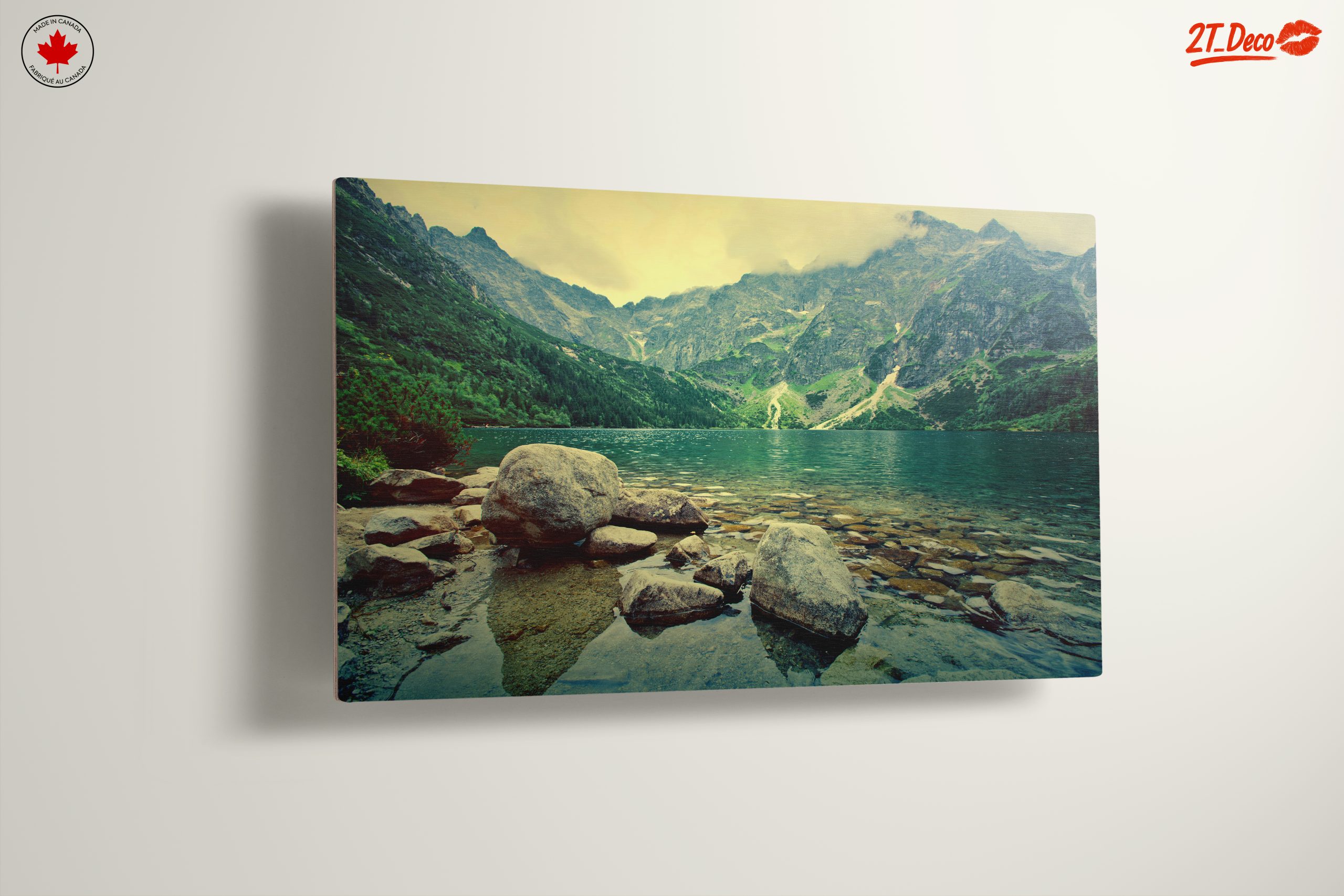 Majestic Mountain Lake Reflection - Image 13