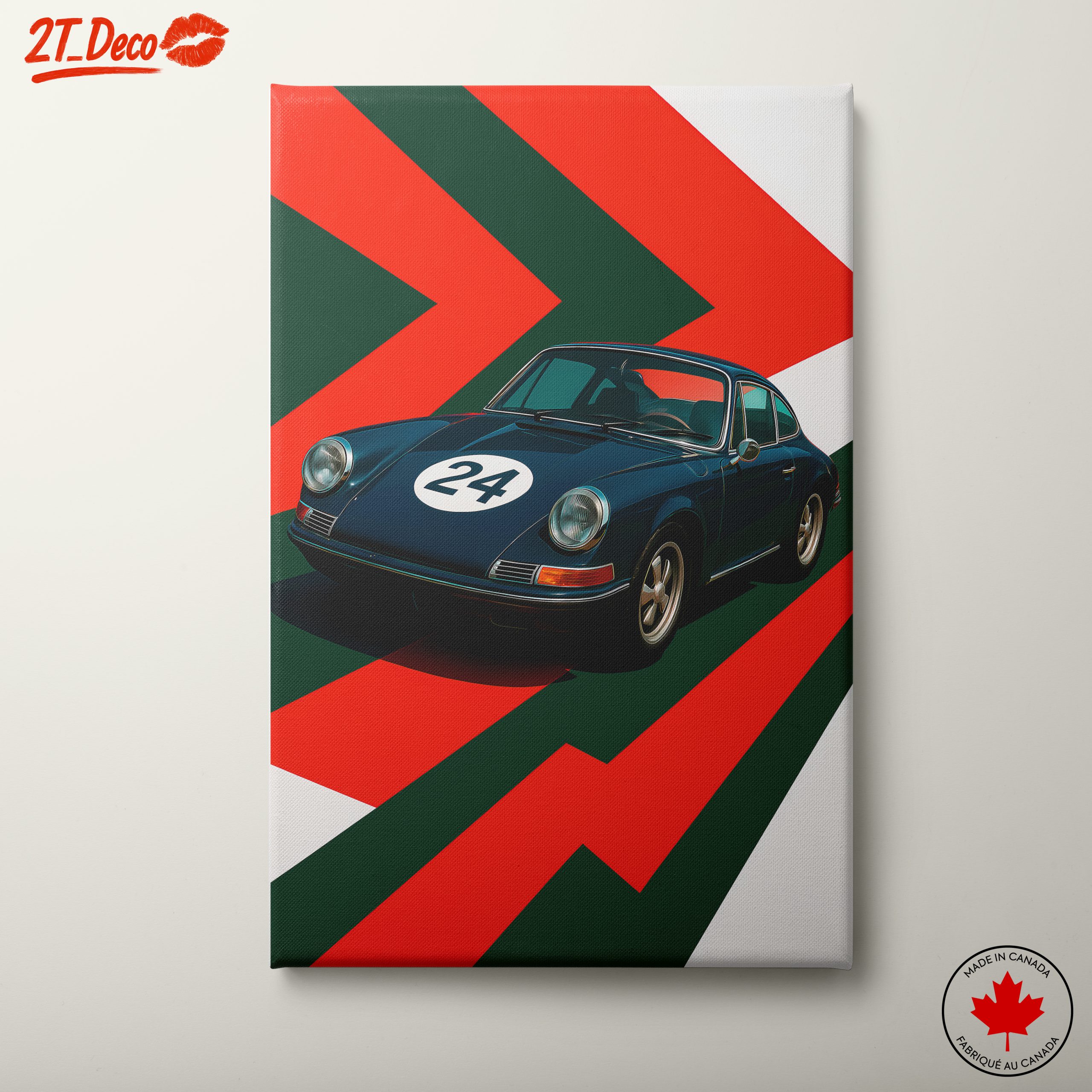 Vintage Racing Car Artwork 2
