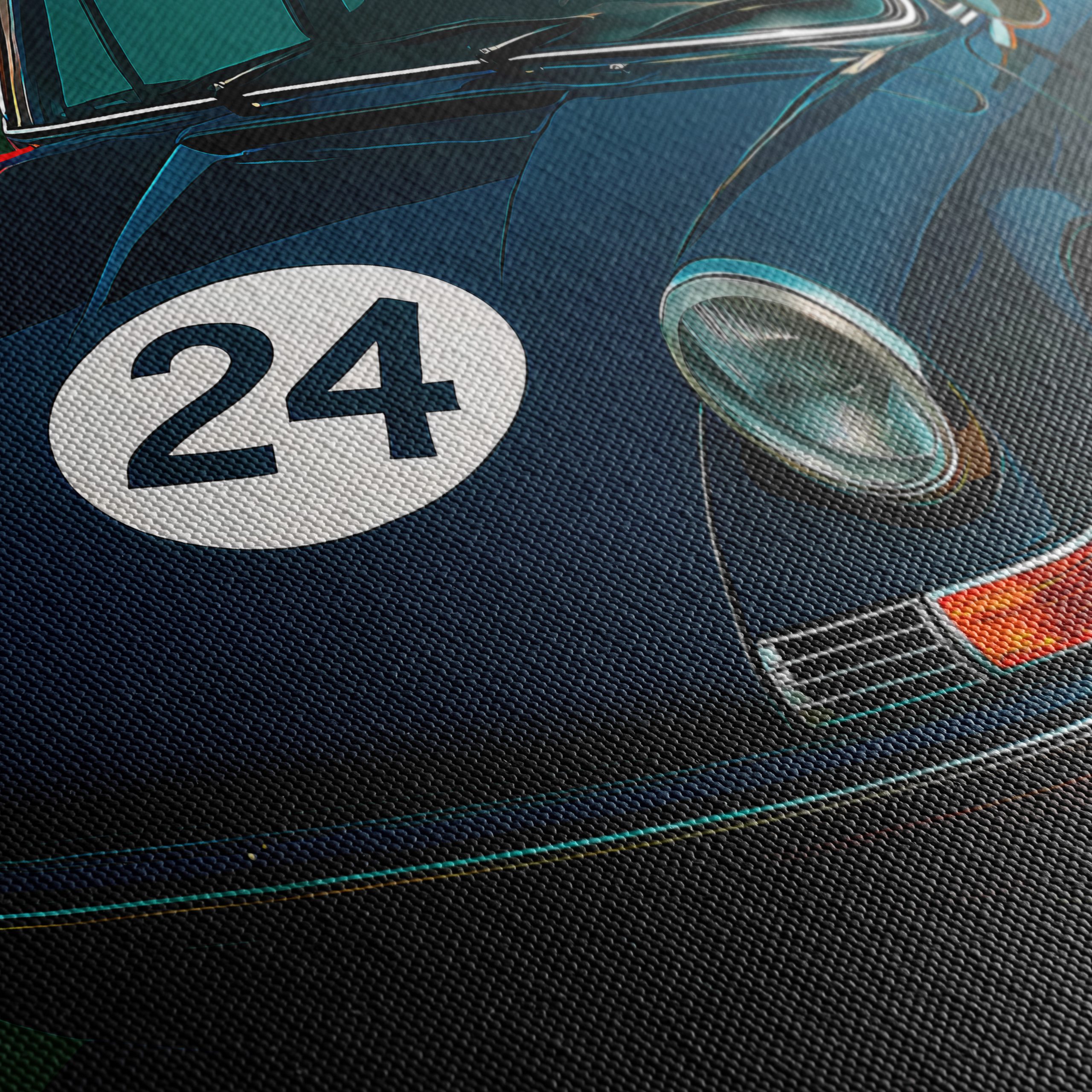 Vintage Racing Car Artwork 2 - Image 5