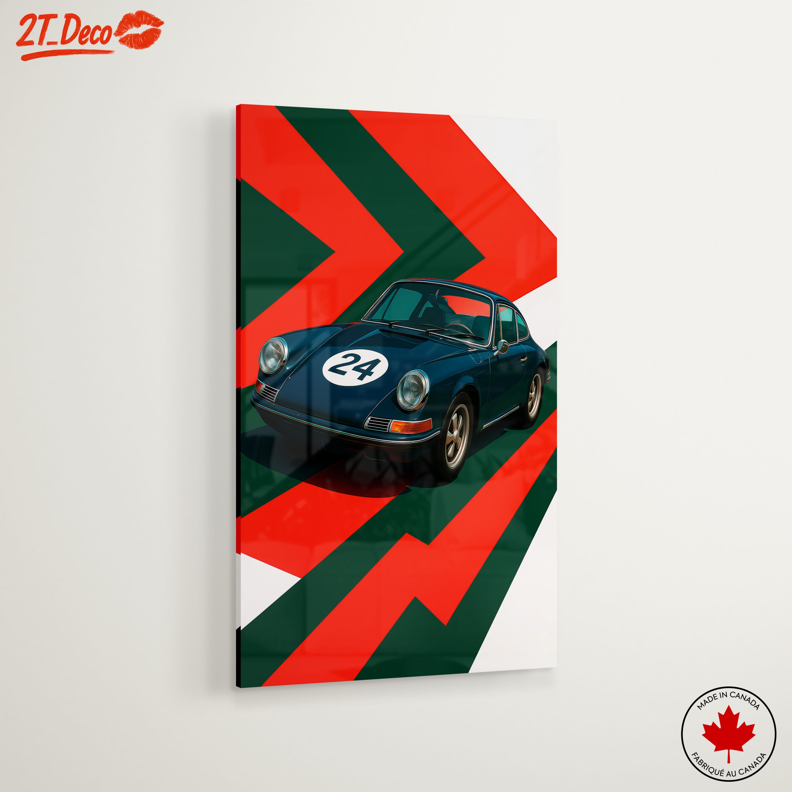 Vintage Racing Car Artwork 2 - Image 6