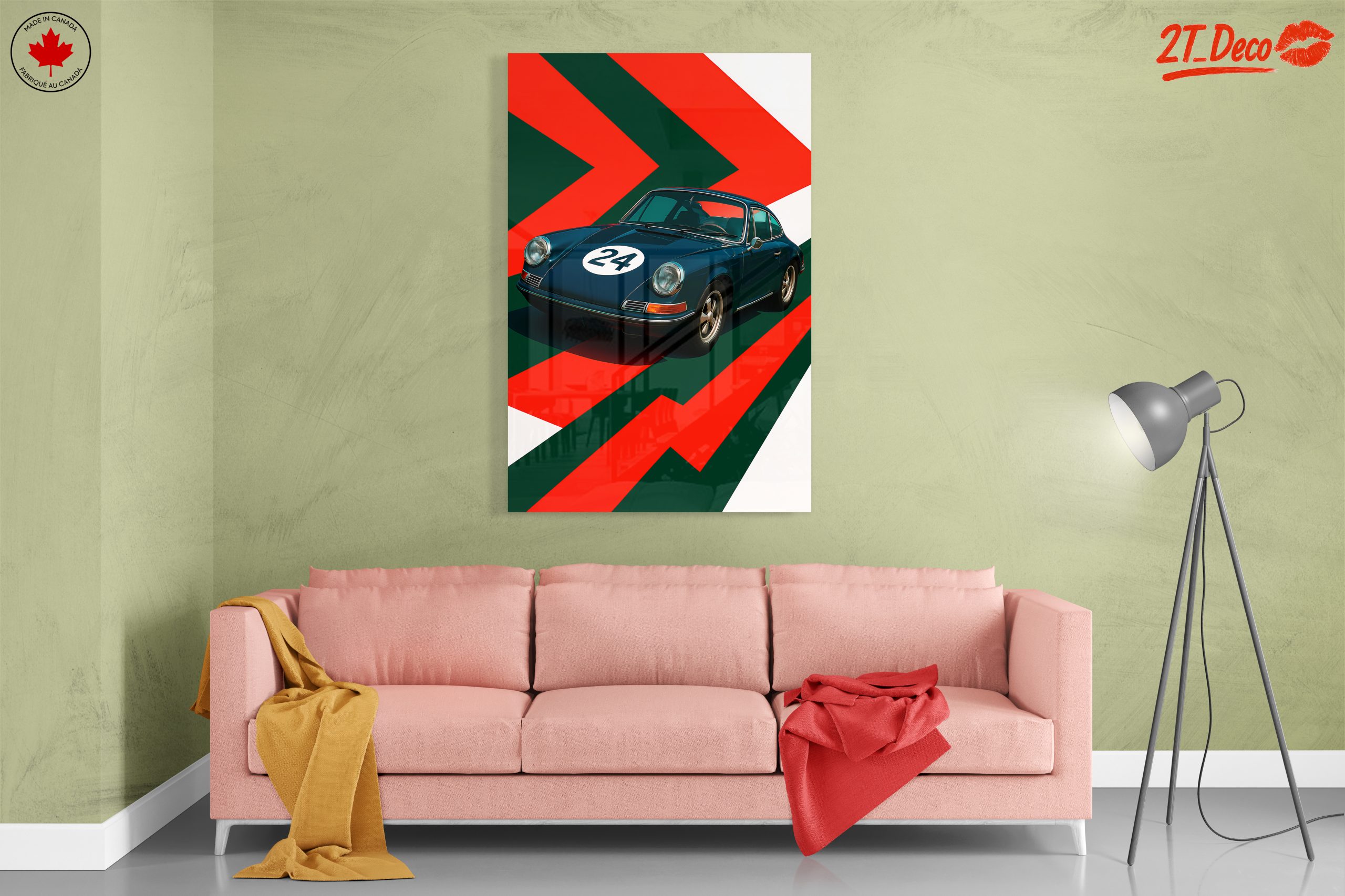 Vintage Racing Car Artwork 2 - Image 7