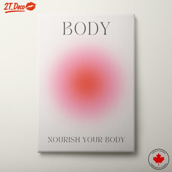 Wellness Motivational Art for Healthy Living