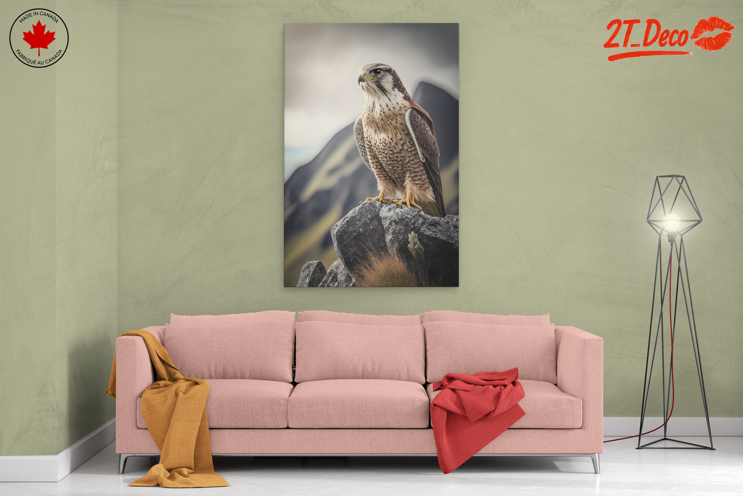 Majestic Eagle On Rocky Perch - Image 2