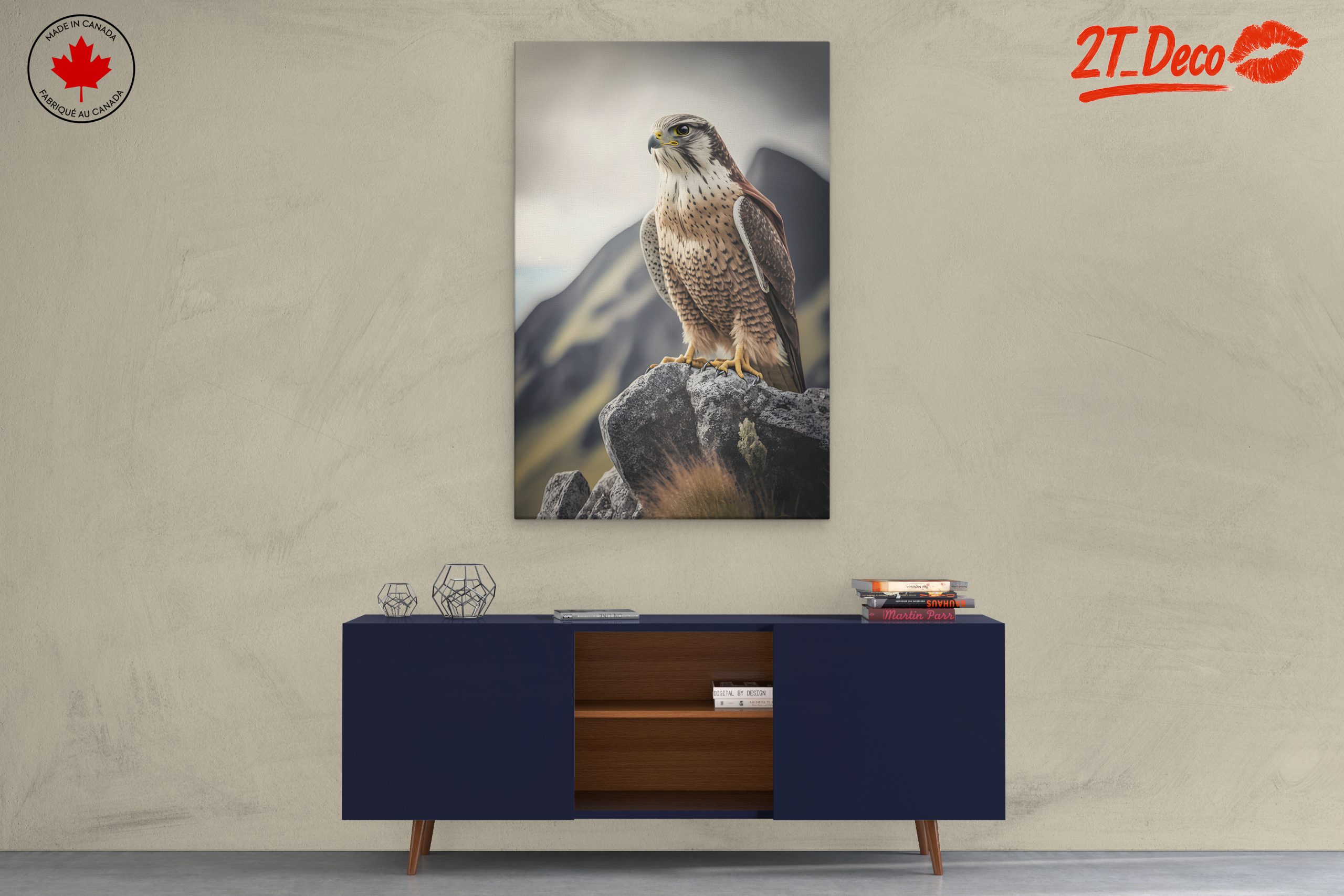 Majestic Eagle On Rocky Perch - Image 3