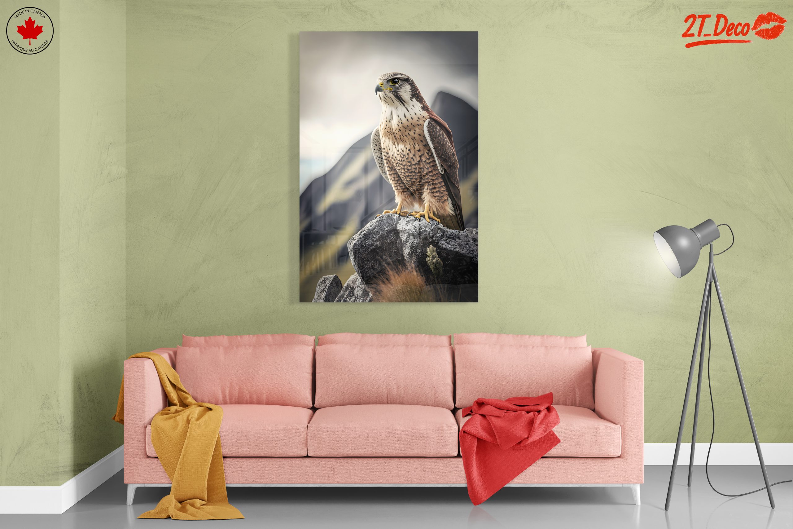 Majestic Eagle On Rocky Perch - Image 7
