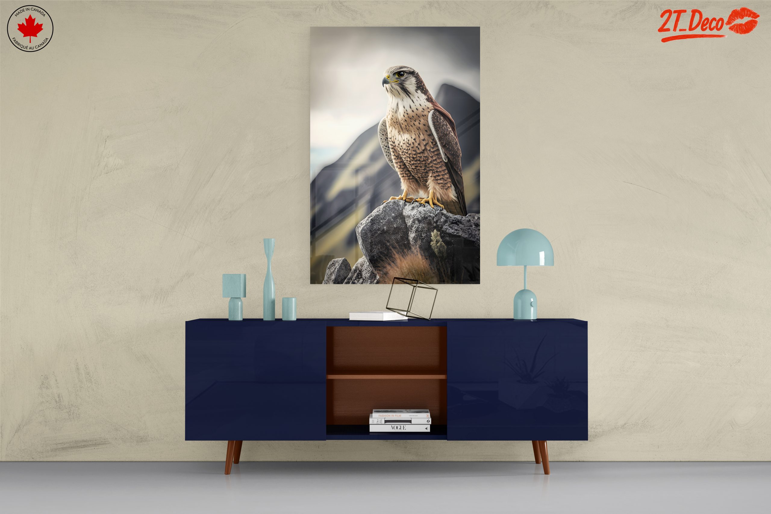 Majestic Eagle On Rocky Perch - Image 8