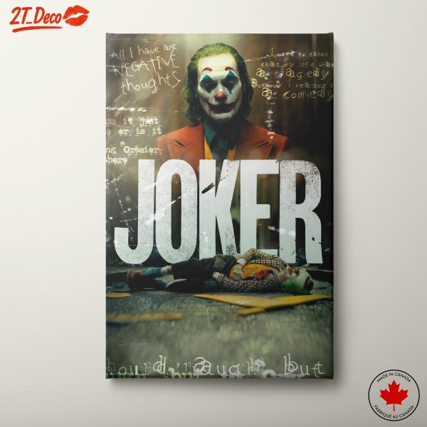 Dramatic Joker Art with Dark Themes