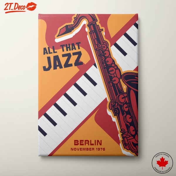 All That Jazz Saxophone Art from Berlin