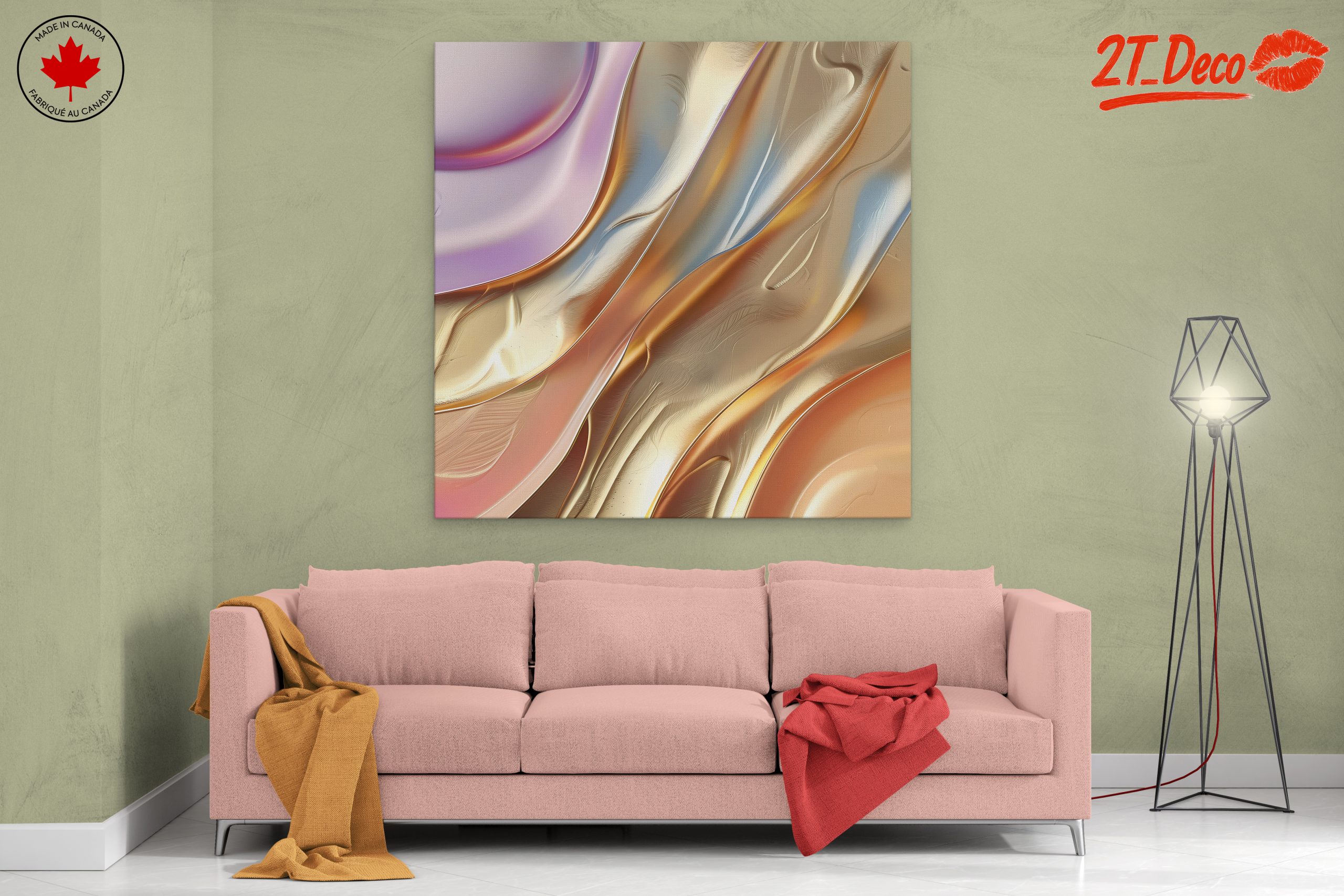 Elegant Fluid Abstract Waves - Image 2