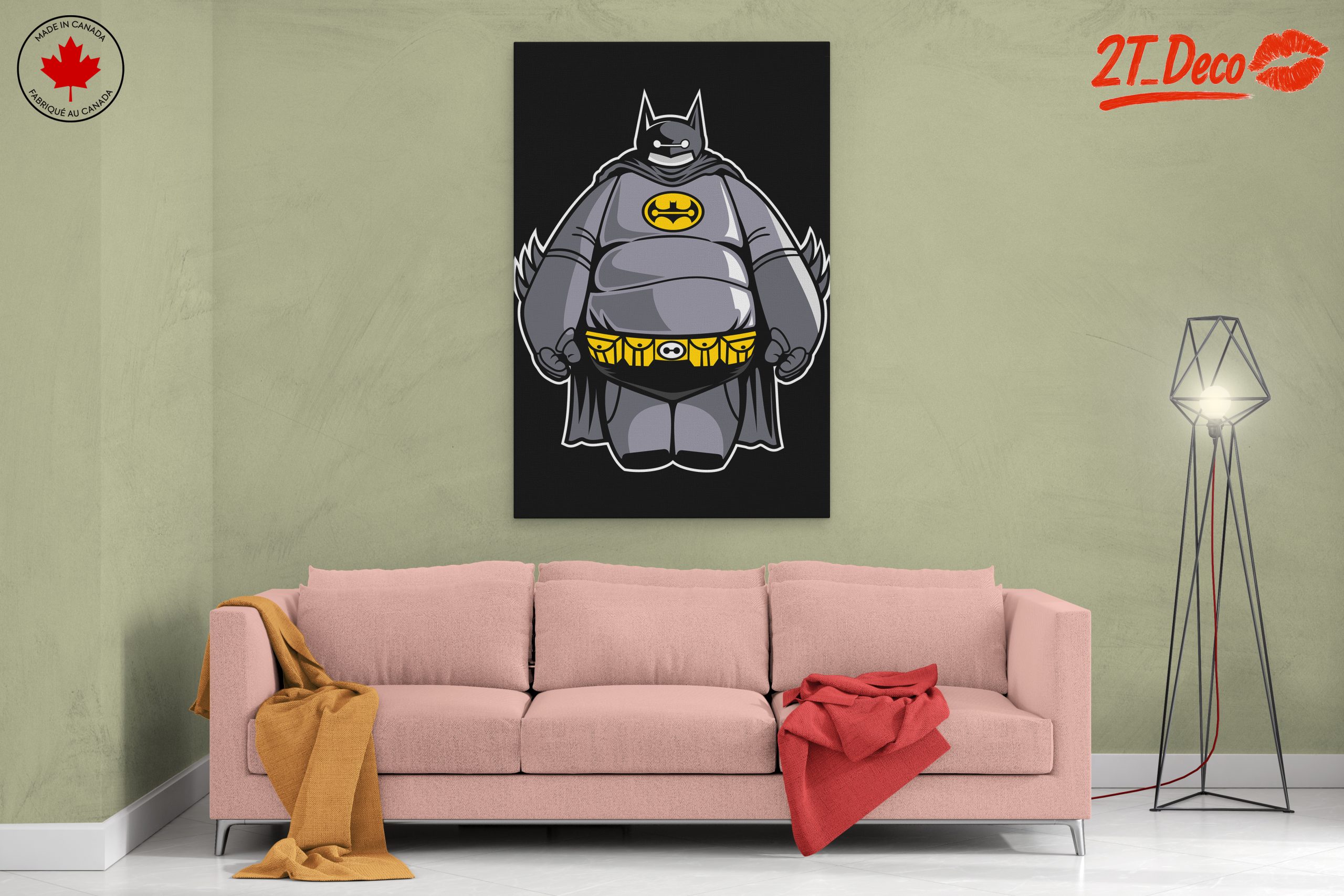 Funny Batman Character Illustration - Image 2