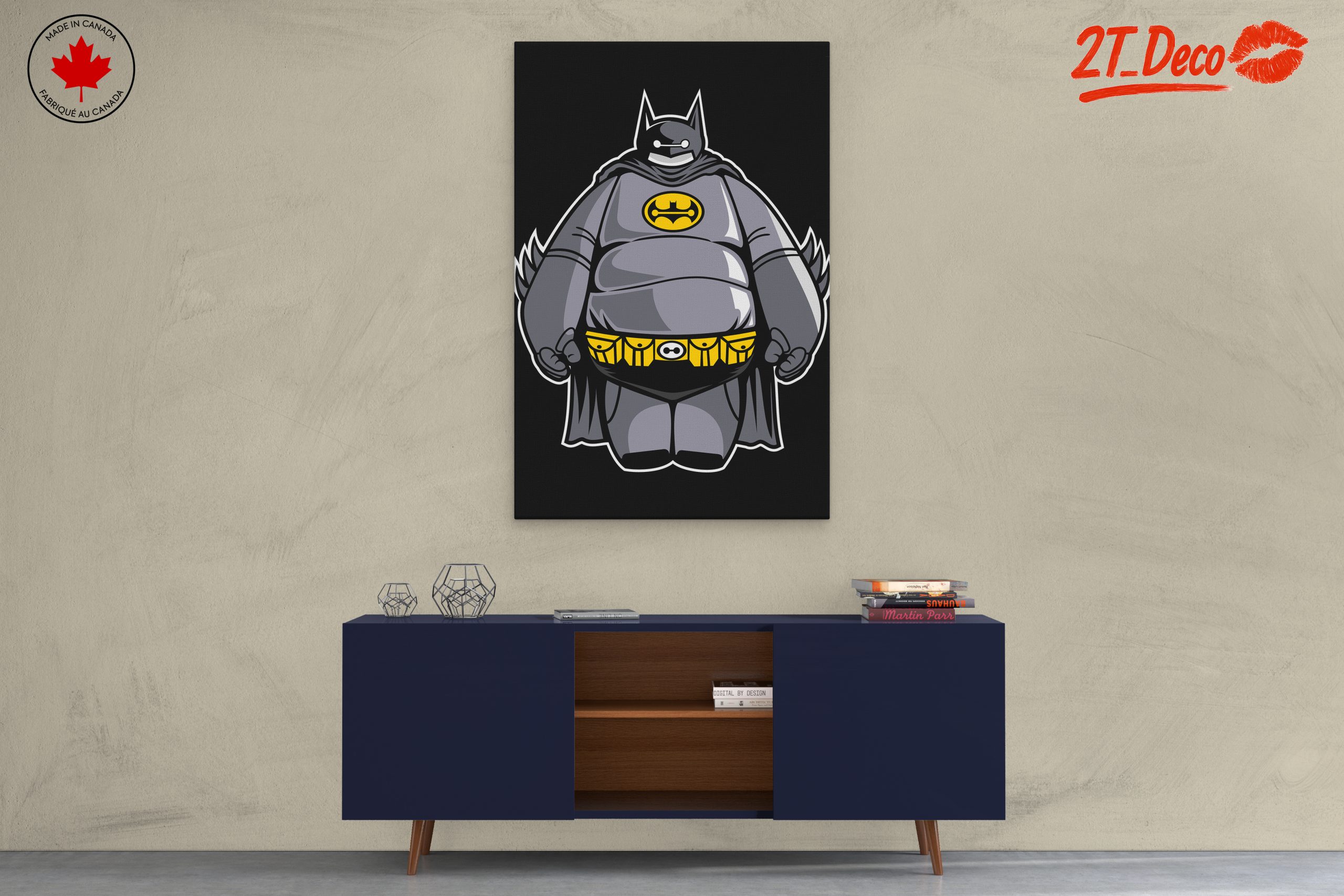 Funny Batman Character Illustration - Image 3