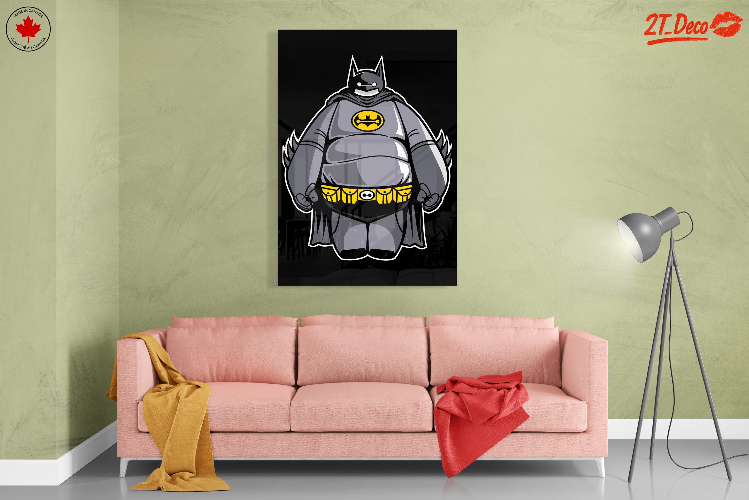 Funny Batman Character Illustration - Image 7
