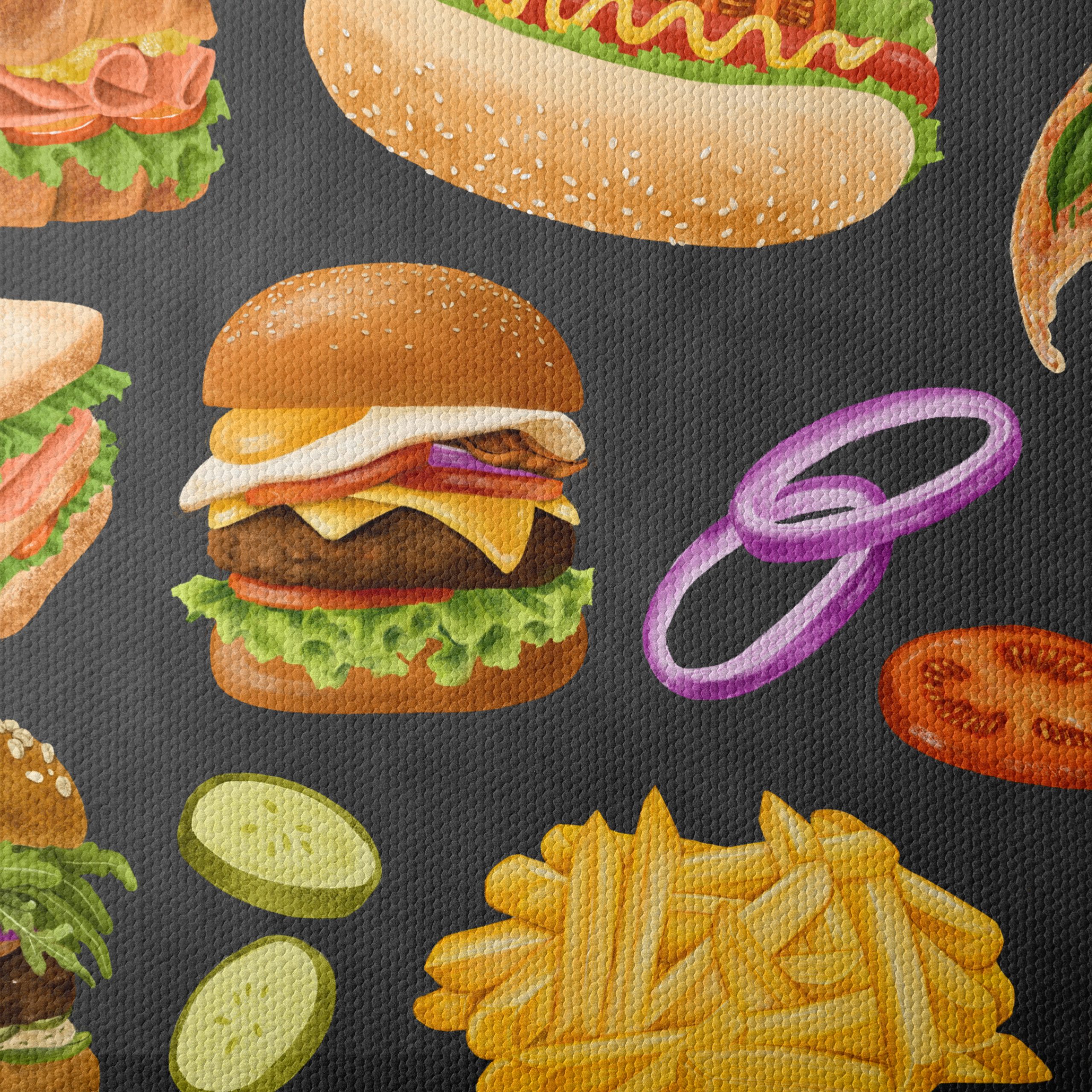 Whimsical Abstract Food Artwork - Image 4