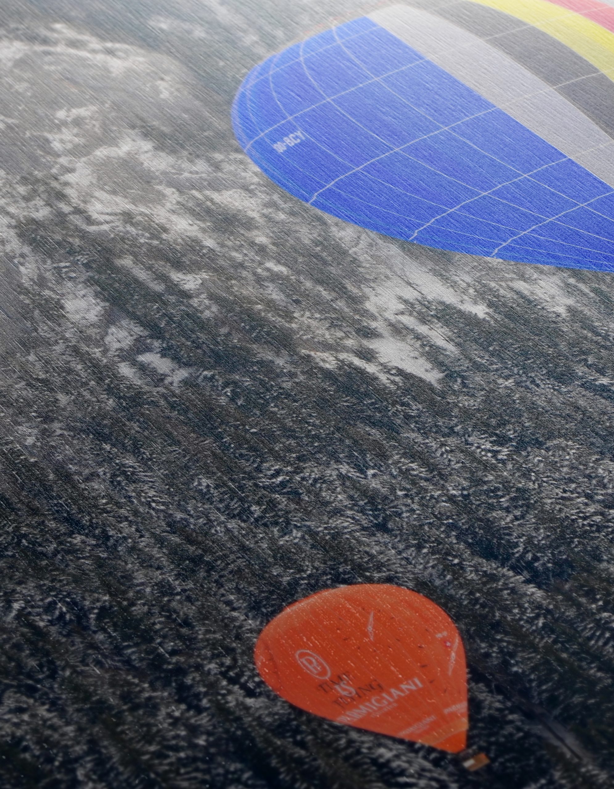 Hot Air Balloons in Snowy Landscape - Image 12