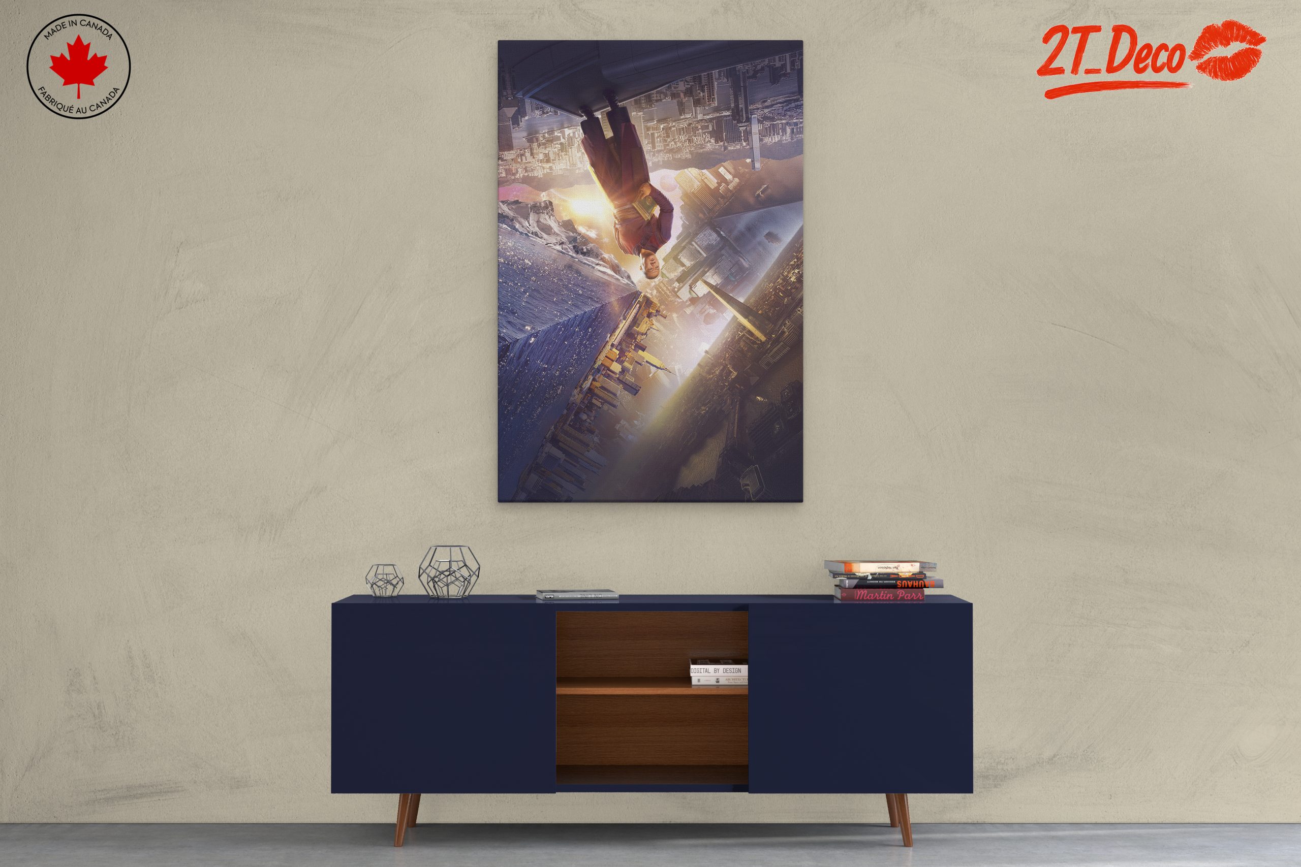 Surreal Urban Scene with Fantasy Elements - Image 3