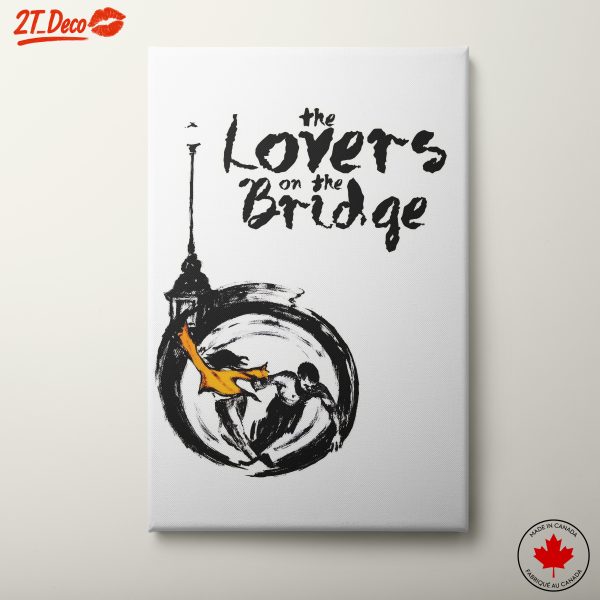 The Lovers on the Bridge Illustration