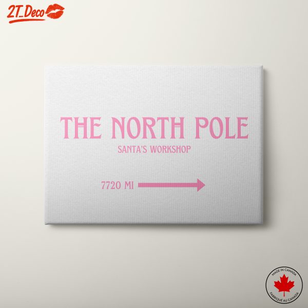 The North Pole Santa's Workshop Art