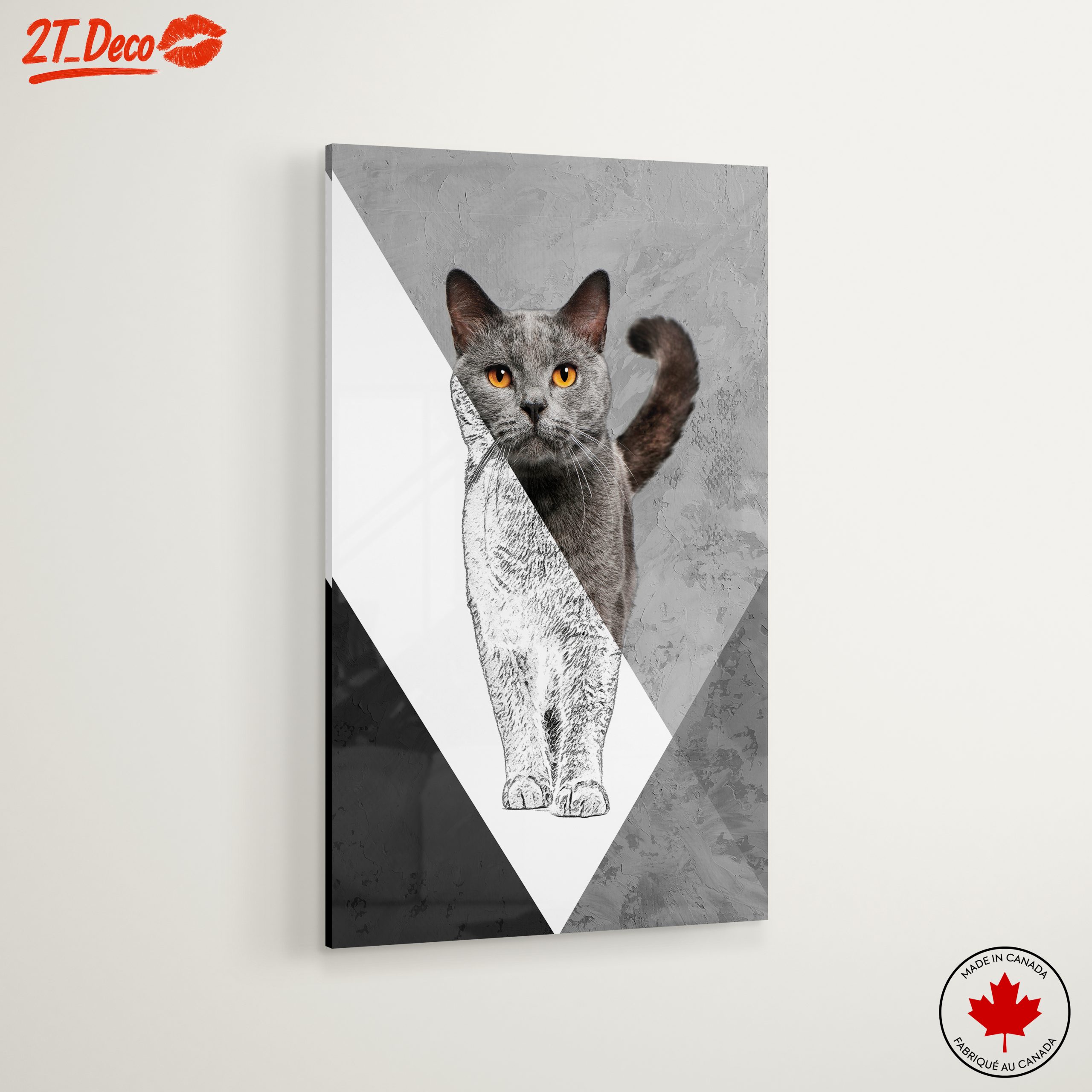 Stylized Cat Art - Image 6
