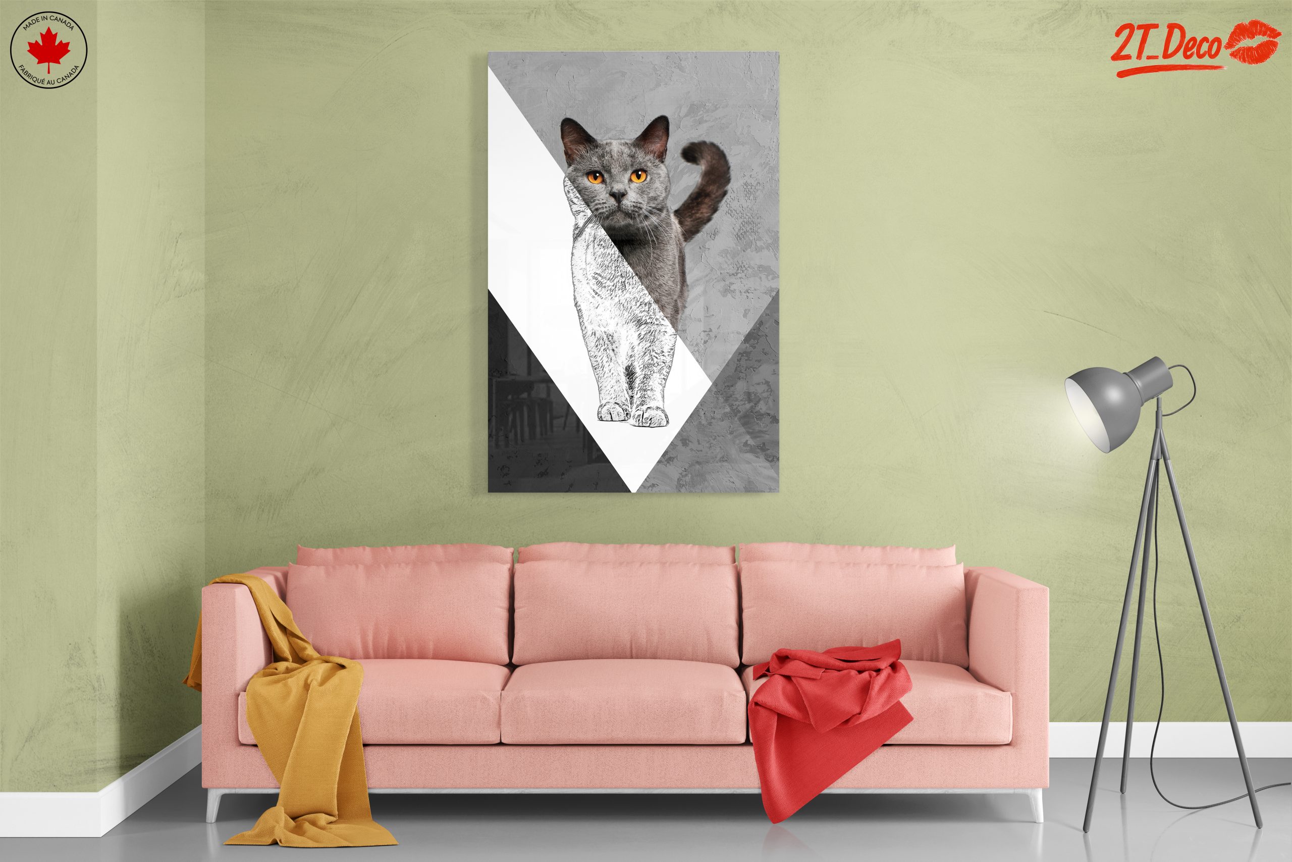Stylized Cat Art - Image 7