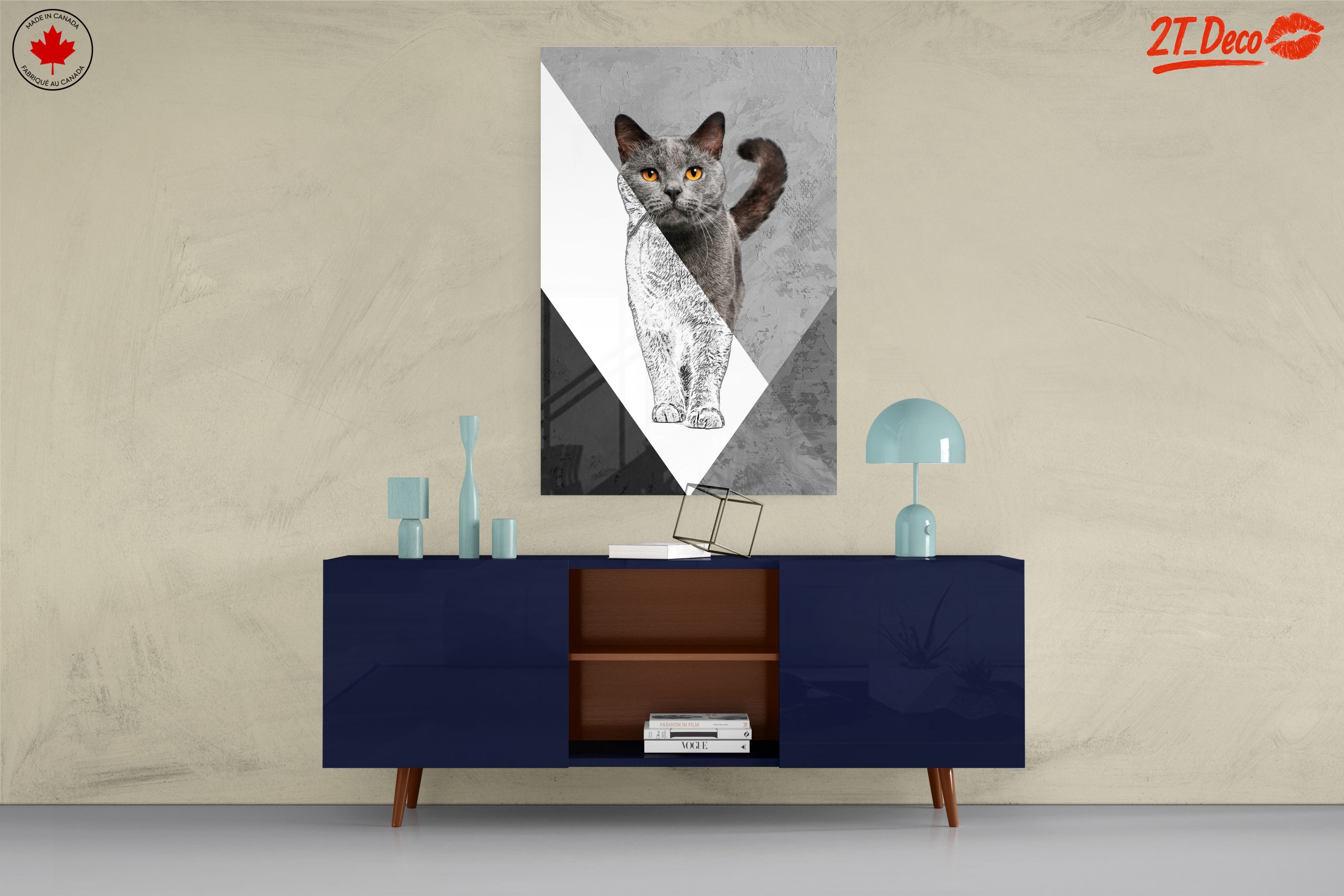 Stylized Cat Art - Image 8