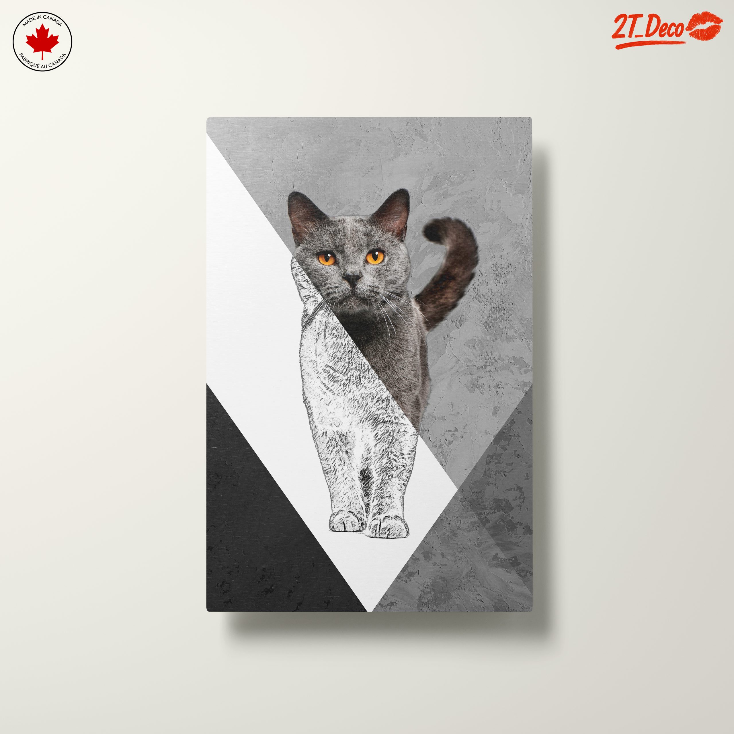 Stylized Cat Art - Image 10