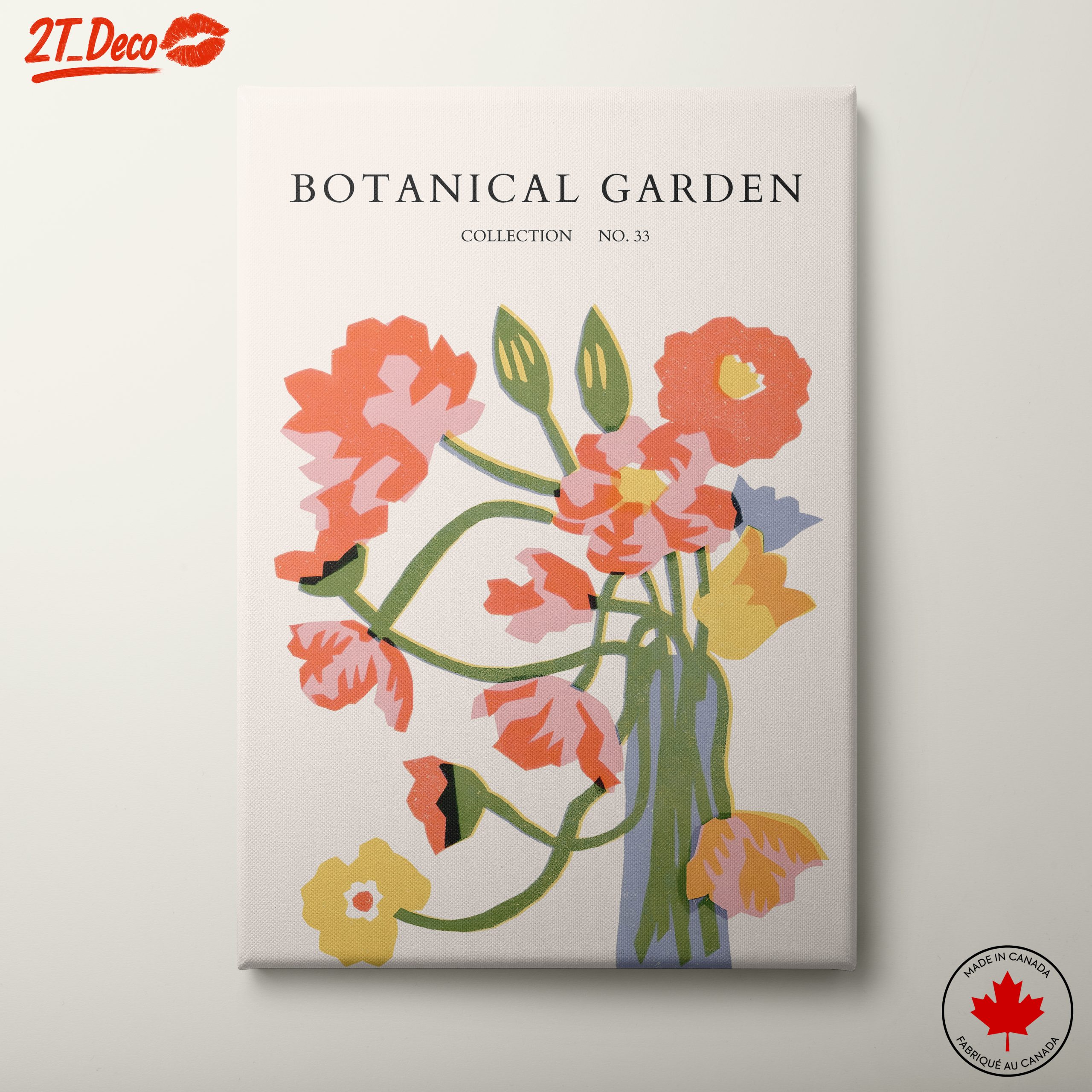Colorful Floral Arrangement Art 2