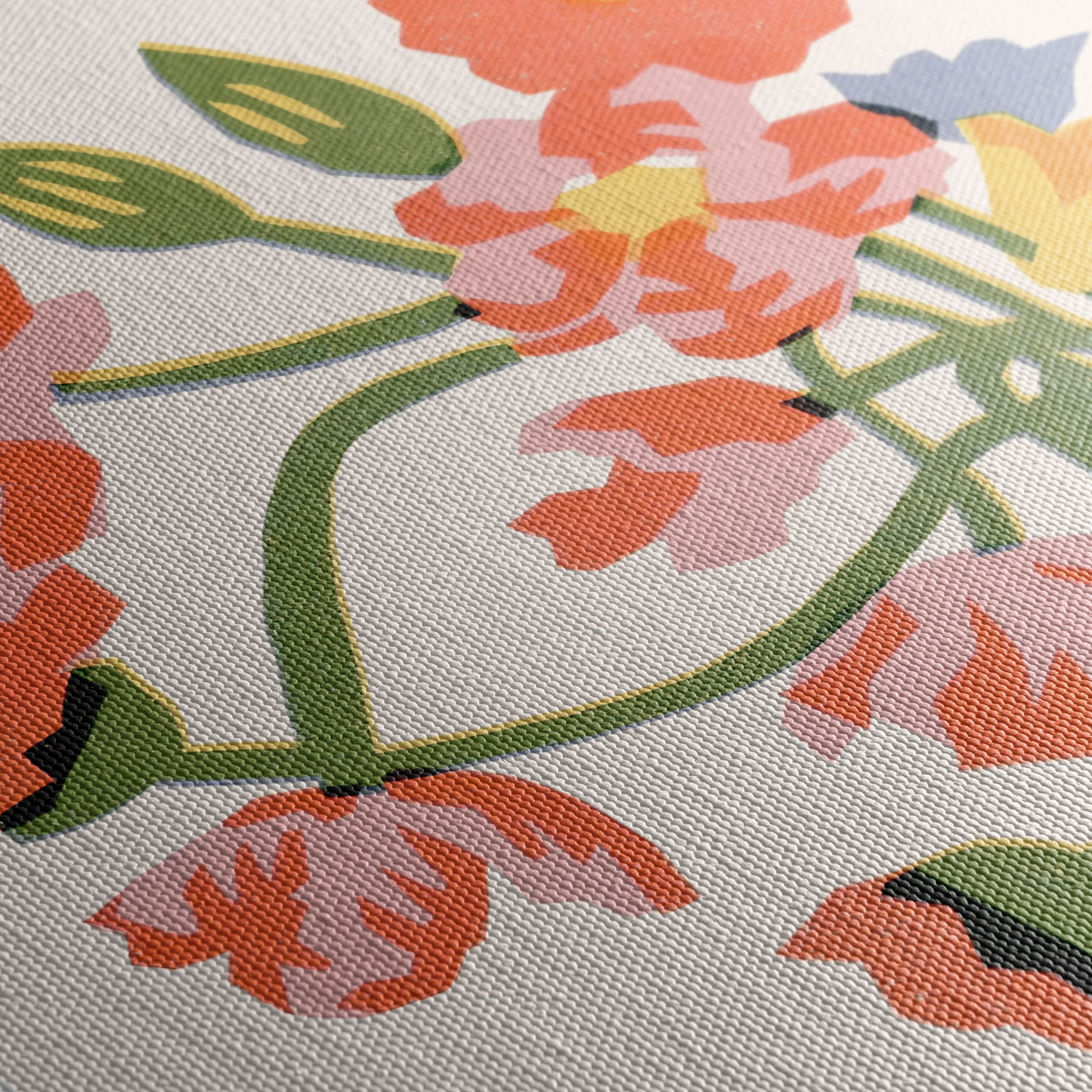 Colorful Floral Arrangement Art 2 - Image 5