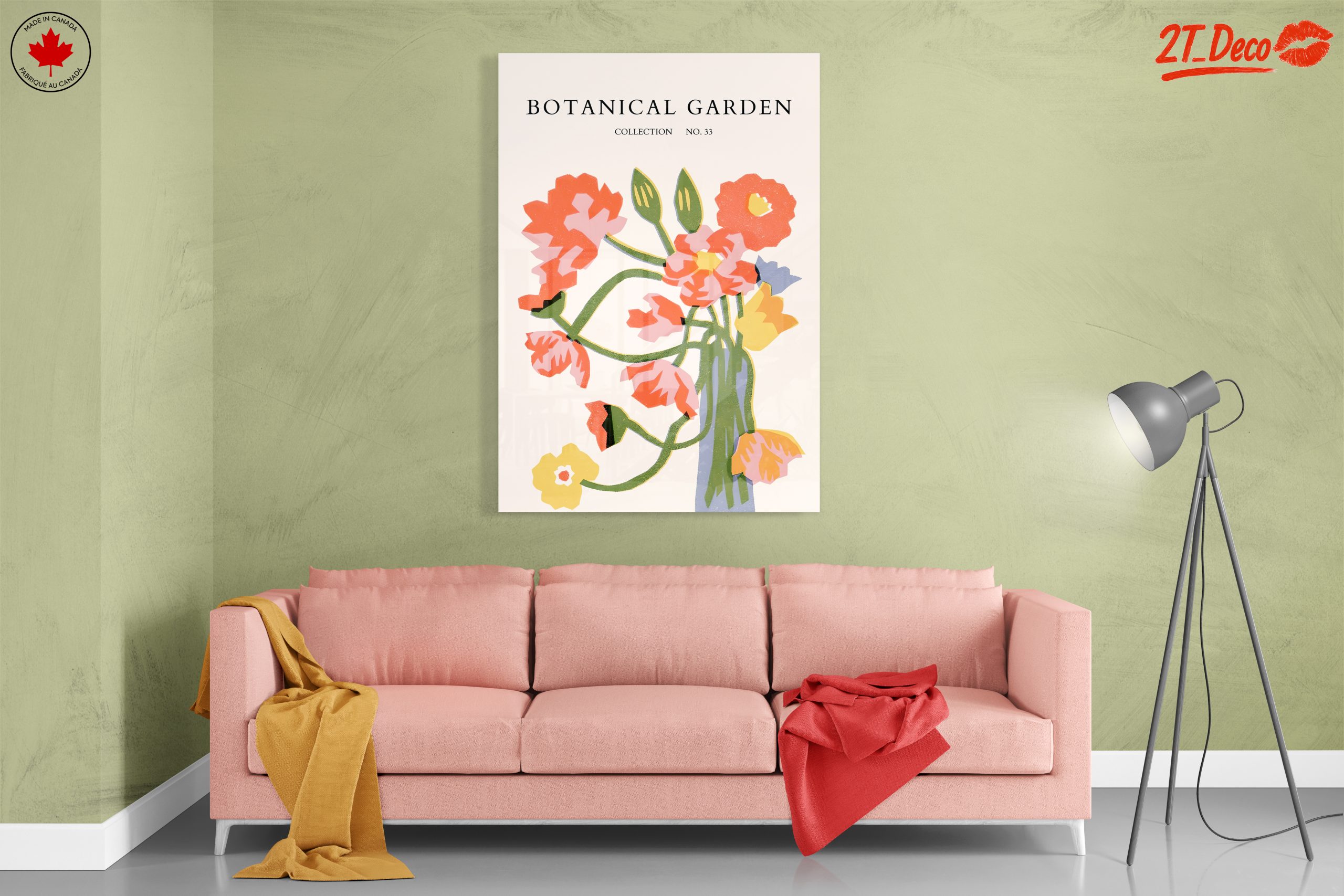Colorful Floral Arrangement Art 2 - Image 7