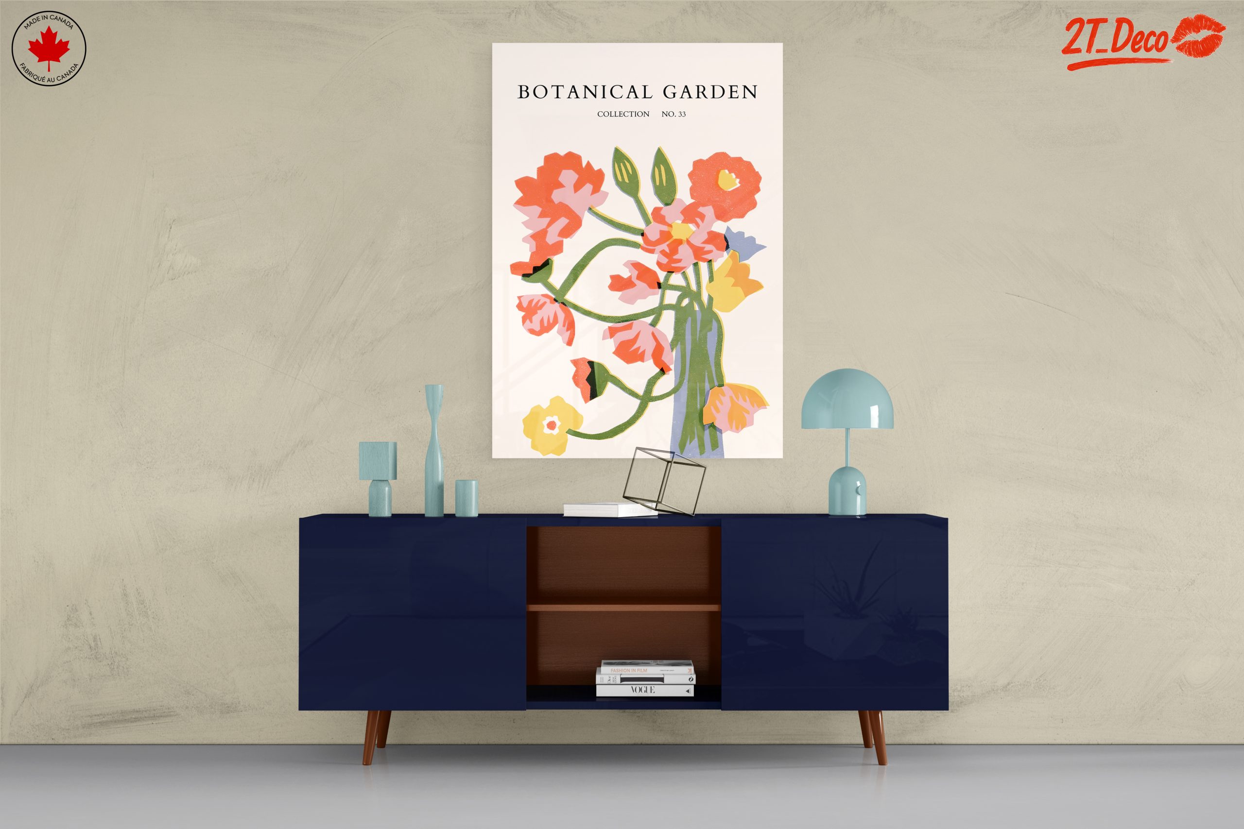 Colorful Floral Arrangement Art 2 - Image 8
