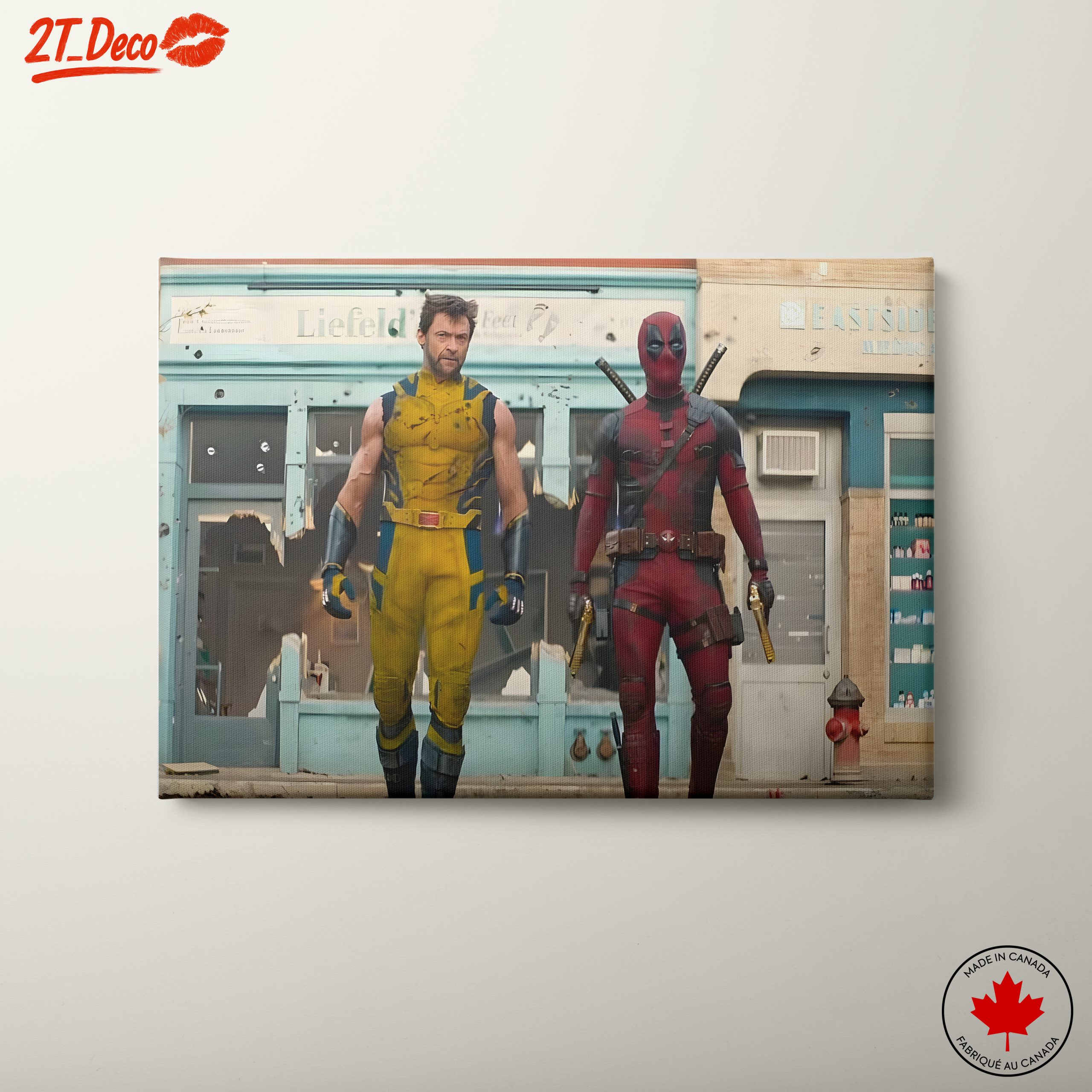 Wolverine and Deadpool Artwork