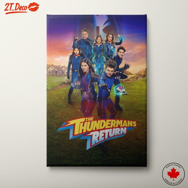 The Thundermans Return Family Superhero Artwork