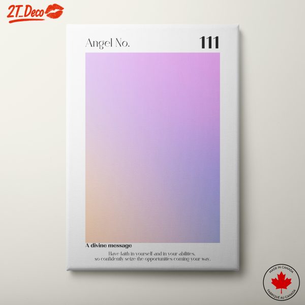 Inspiring Gradient Spiritual Artwork