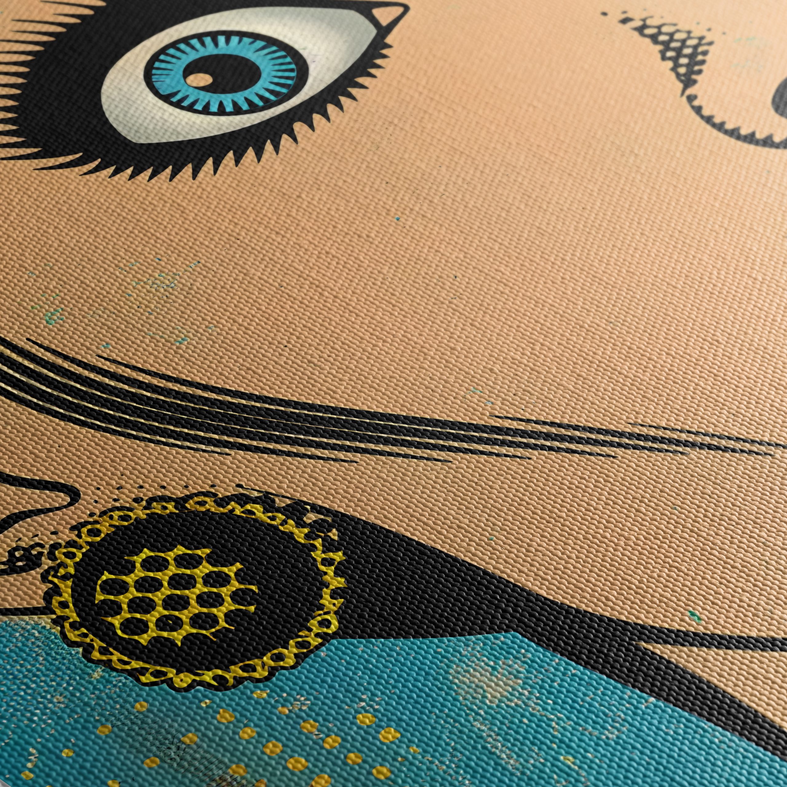 Bold Pop Art Portrait of a Surprised Woman - Image 5