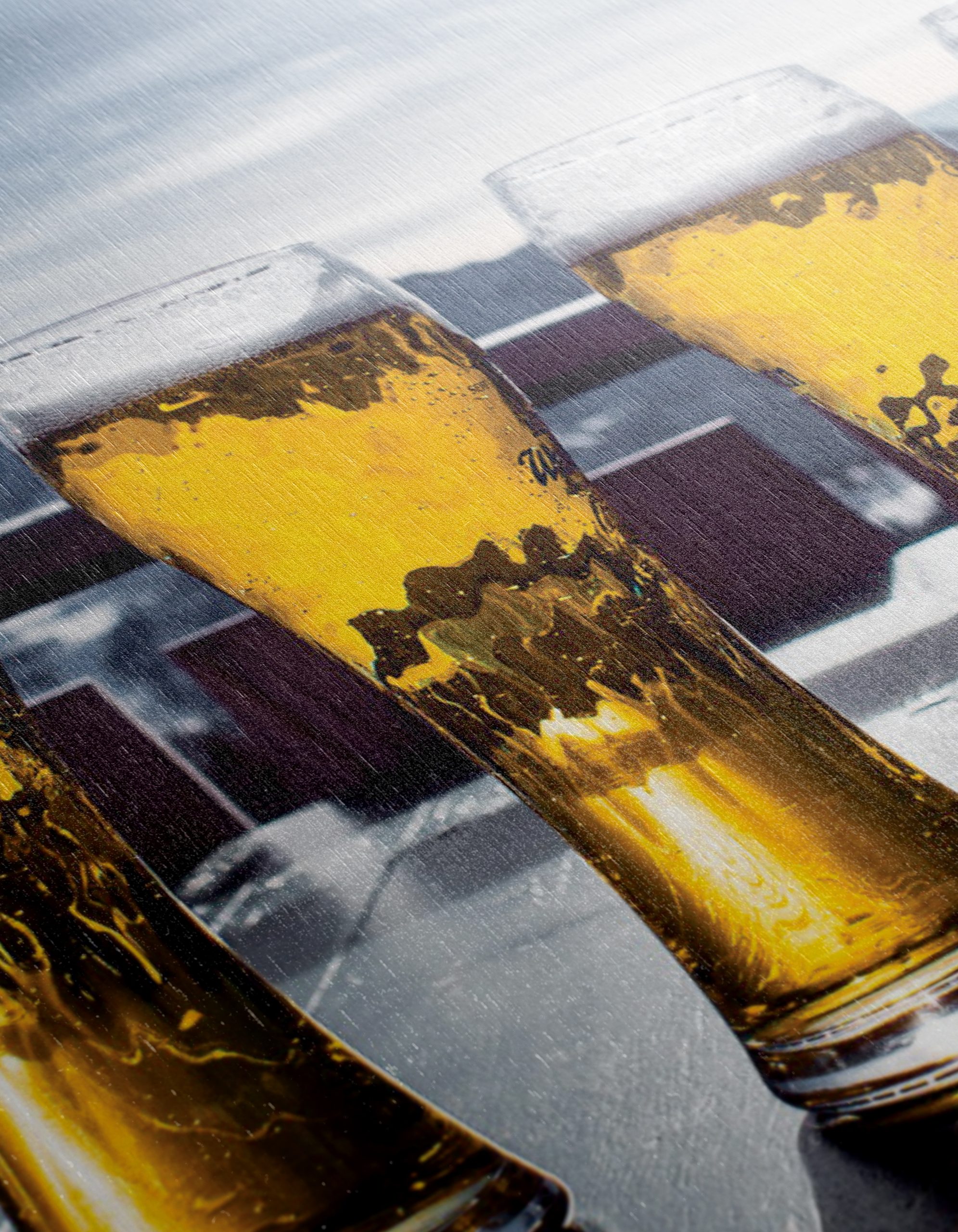 Refreshing Beer Glasses in Mountain Setting - Image 12