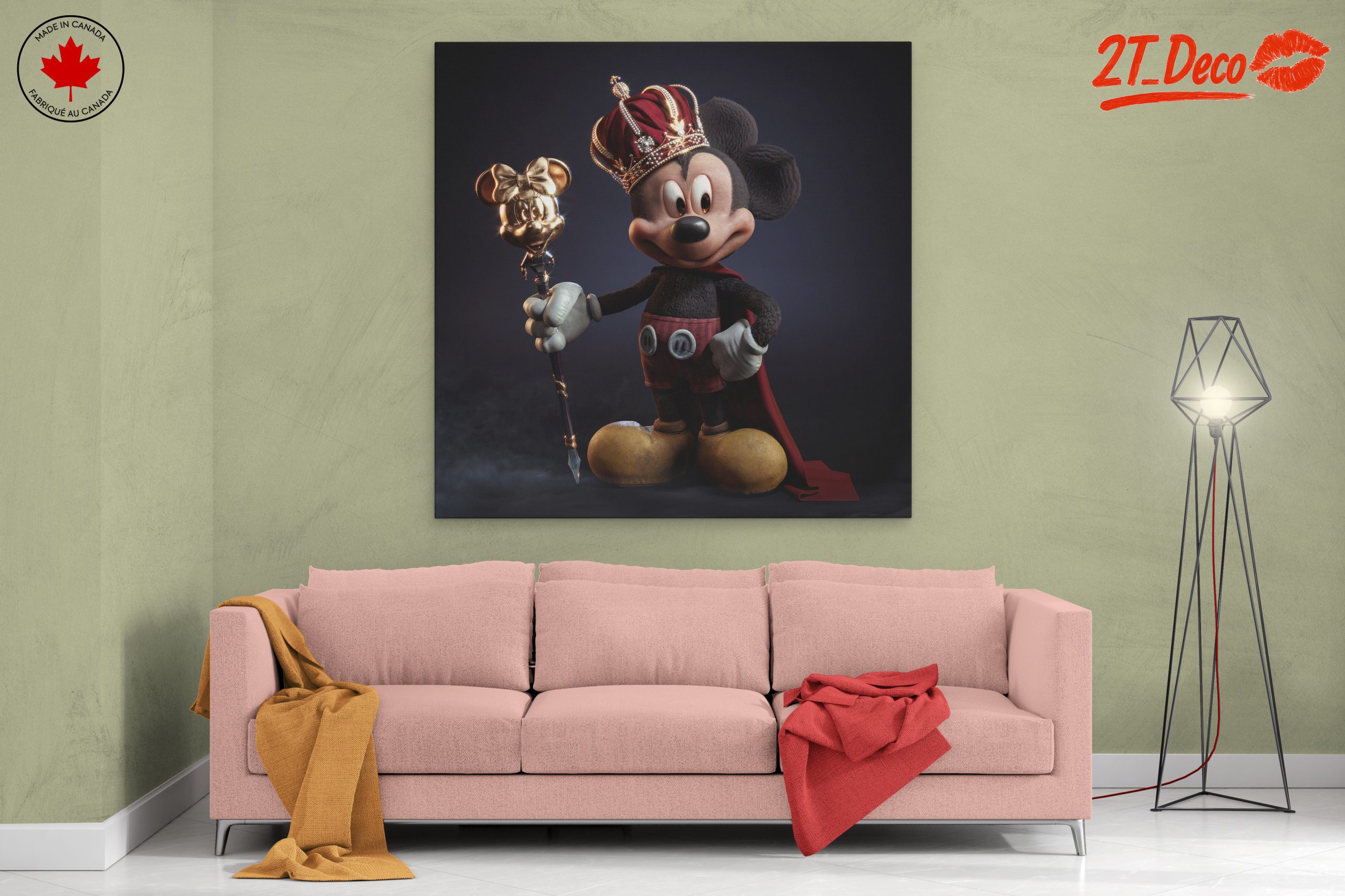Majestic Mickey Mouse Illustration - Image 2