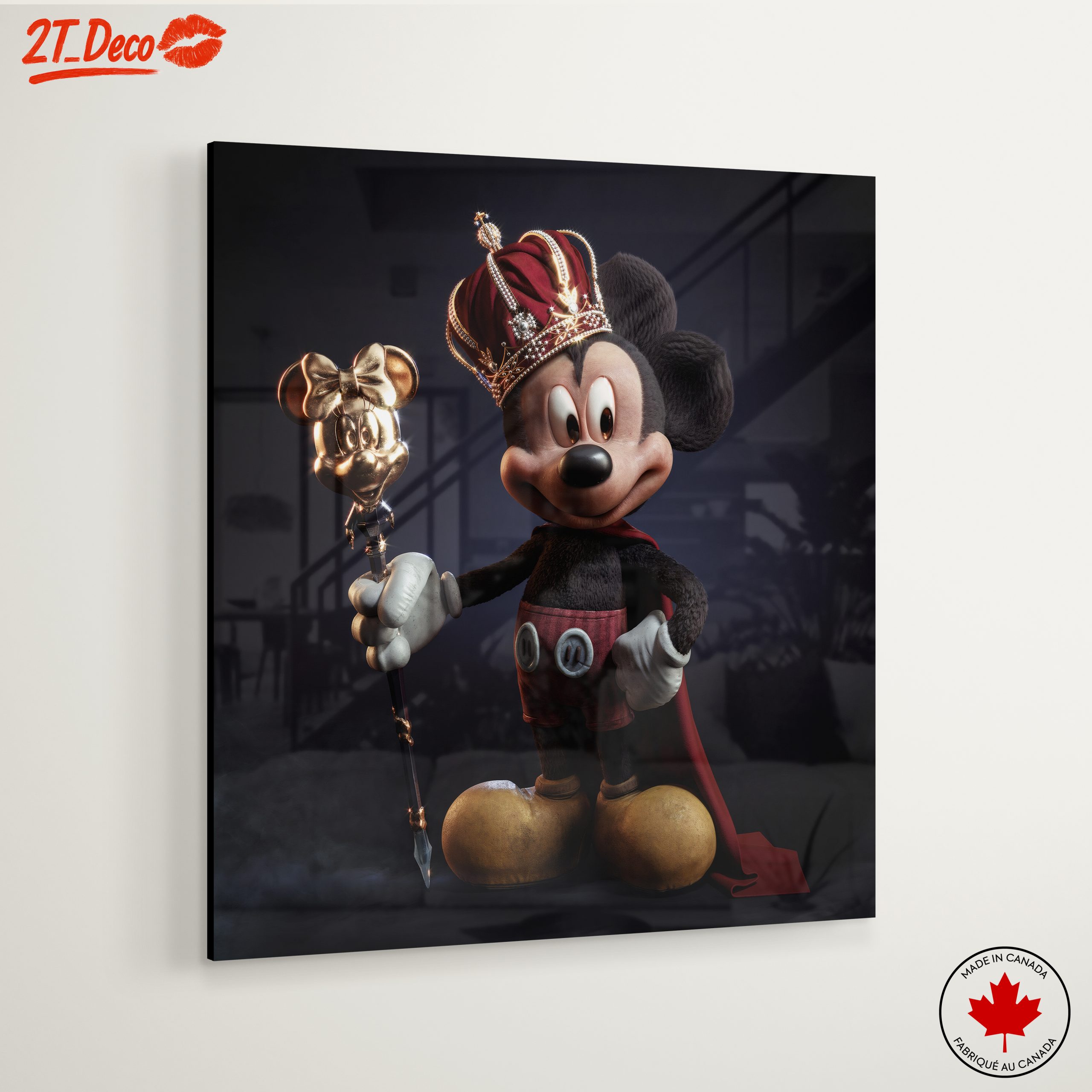 Majestic Mickey Mouse Illustration - Image 6