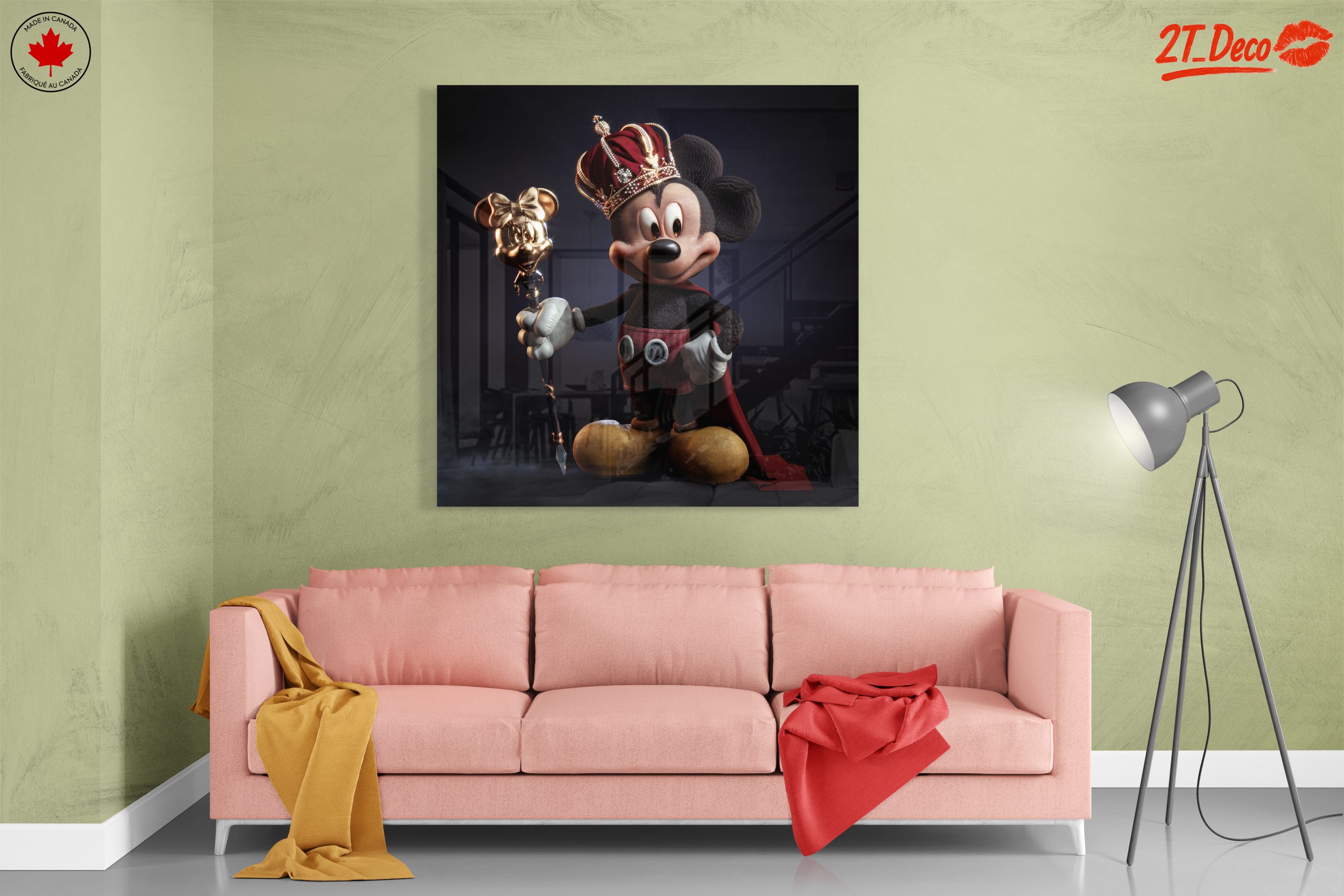 Majestic Mickey Mouse Illustration - Image 7