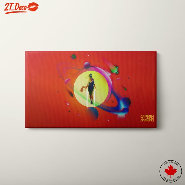 Captain Marvel Cosmic Art