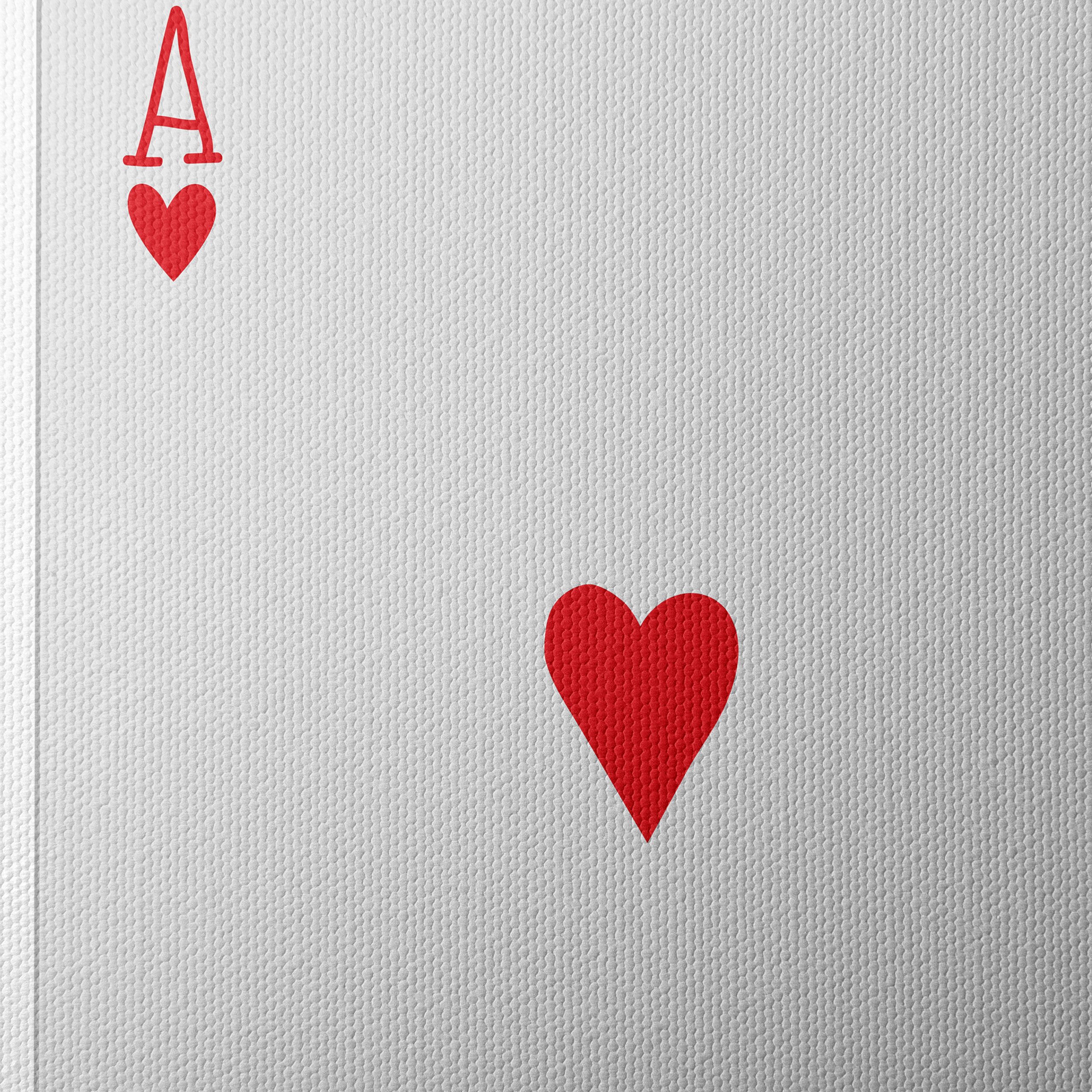 Ace of Hearts Playing Card Art 13 - Image 4