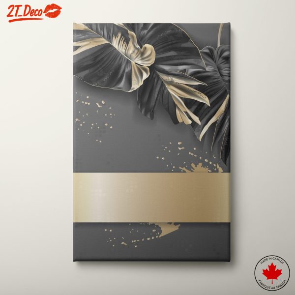 Stylish Tropical Leaves Art for Modern Spaces
